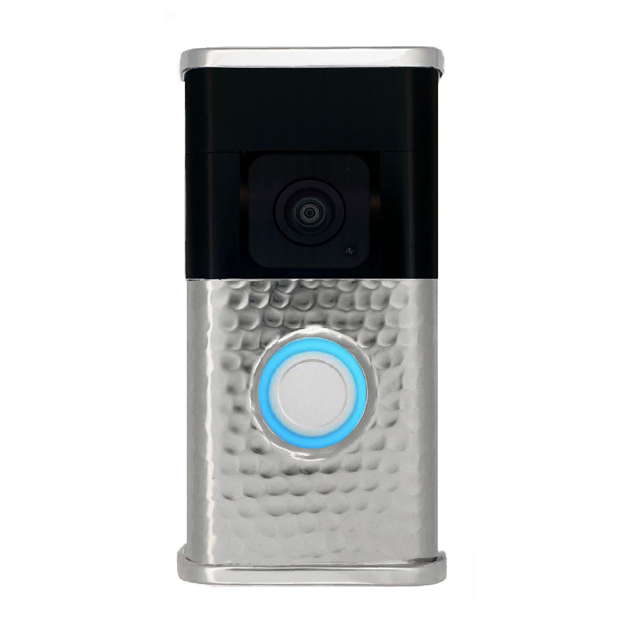 Michael Healy MHVR30053 Video Doorbell Decorative Covers (R3 Collection) Silver Doorbell skin