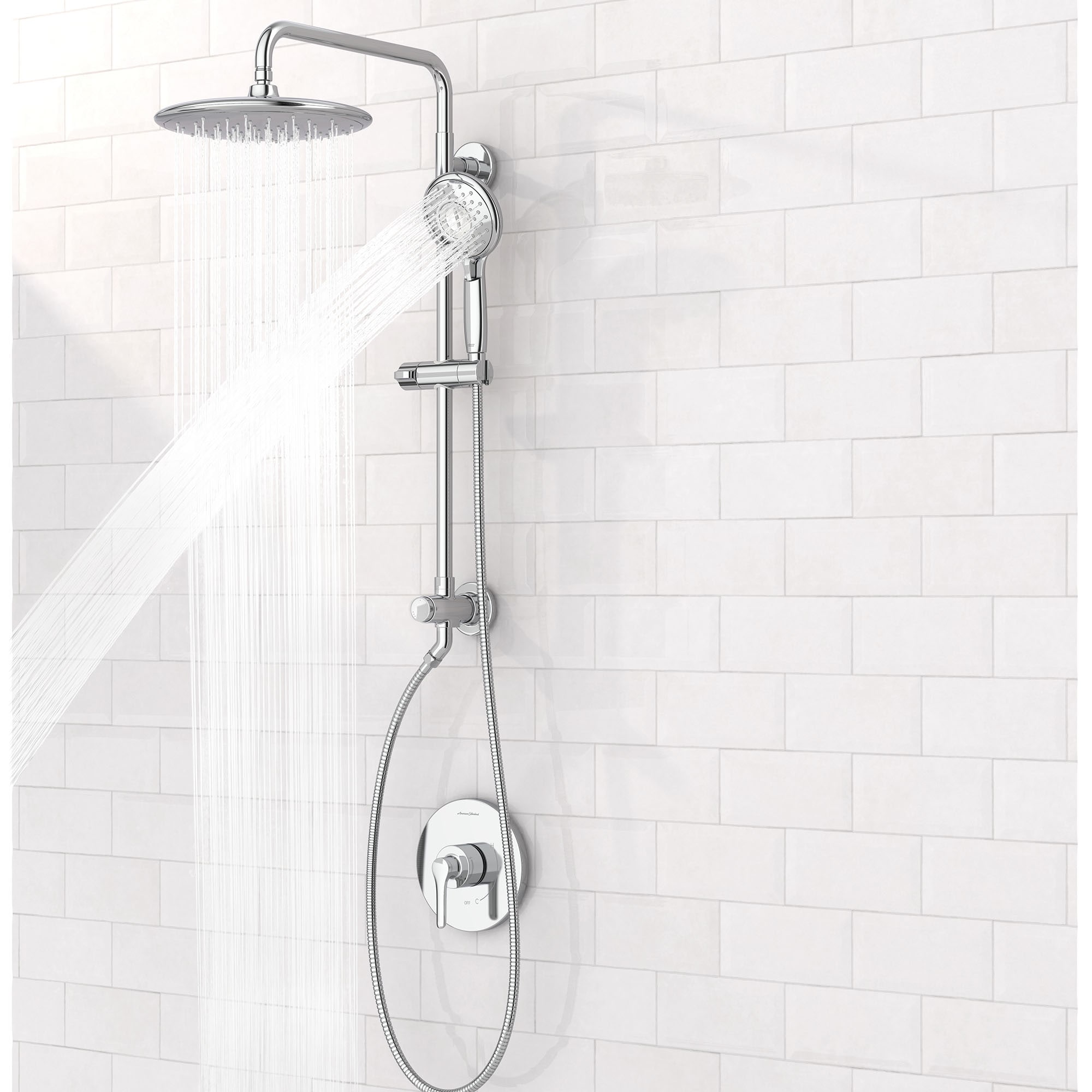 American Standard 9035804.002 Showerhead-Bar-Panels - View #2