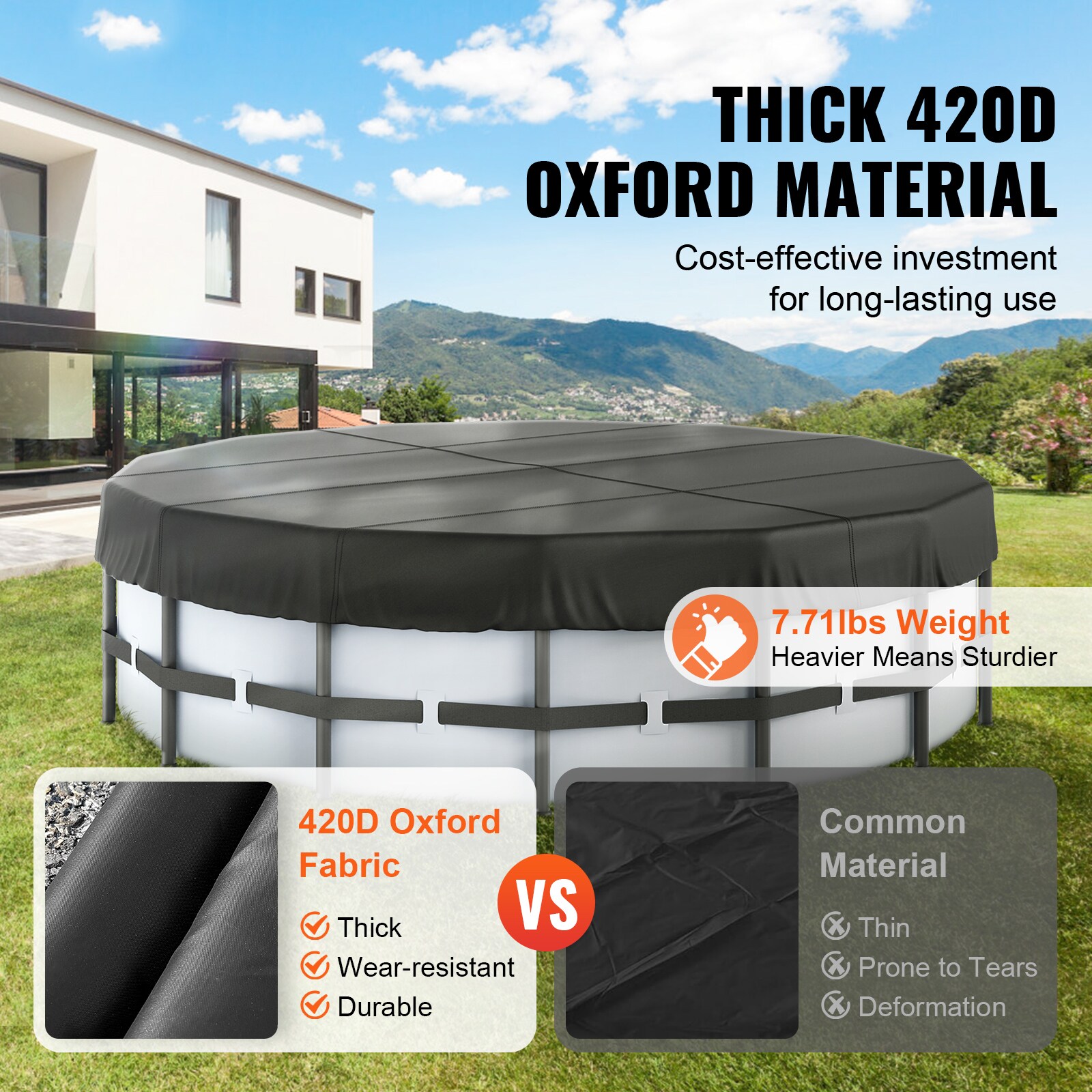 VEVOR DSYCAQYCG15F61TWJV0 Pool-Covers - View #4