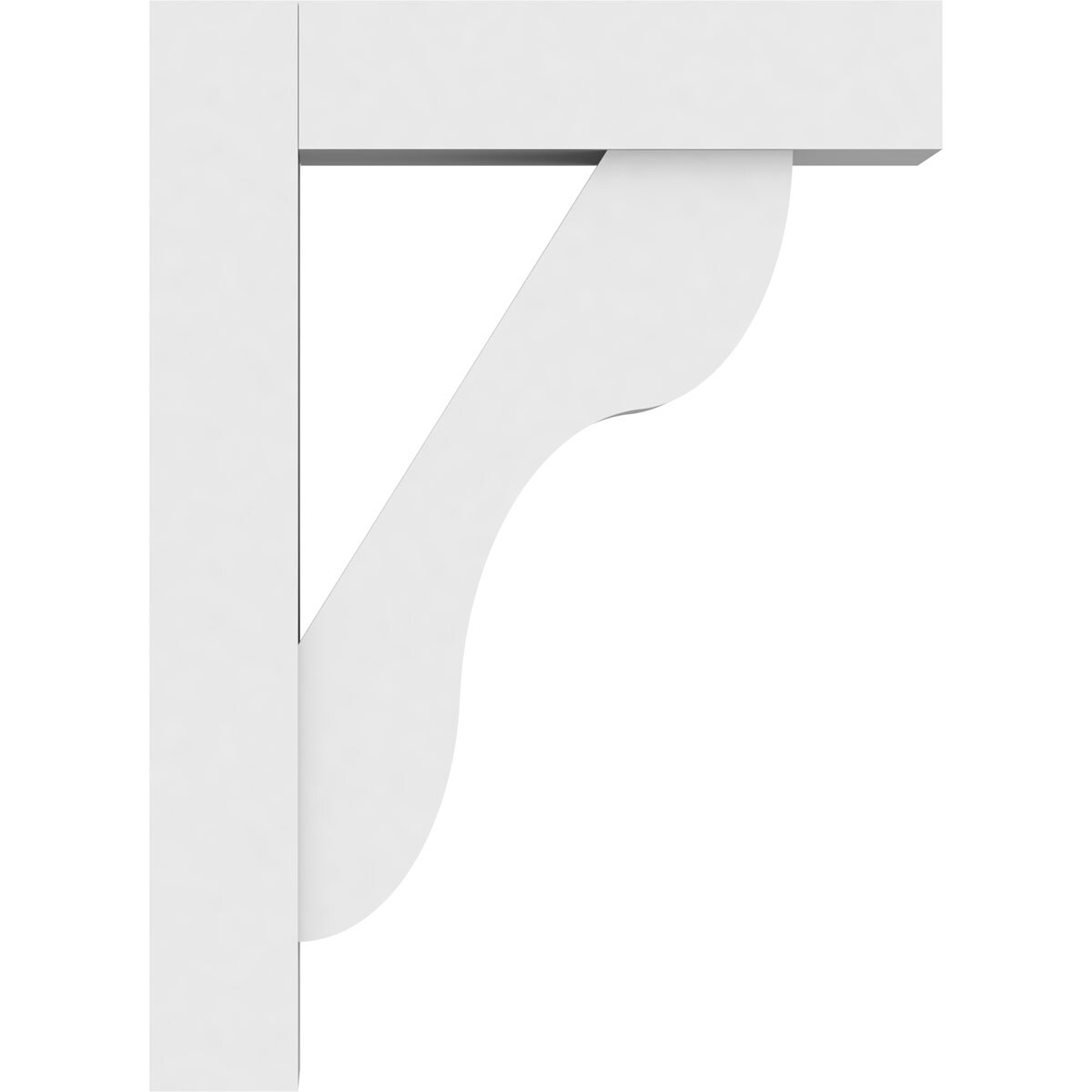 Ekena Millwork BKTP05X16X22CAR05 Exterior-Brackets-Braces - View #3