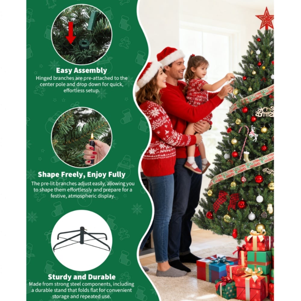 Garvee 0O3HDJ485 Artificial-Christmas-Trees - View #5
