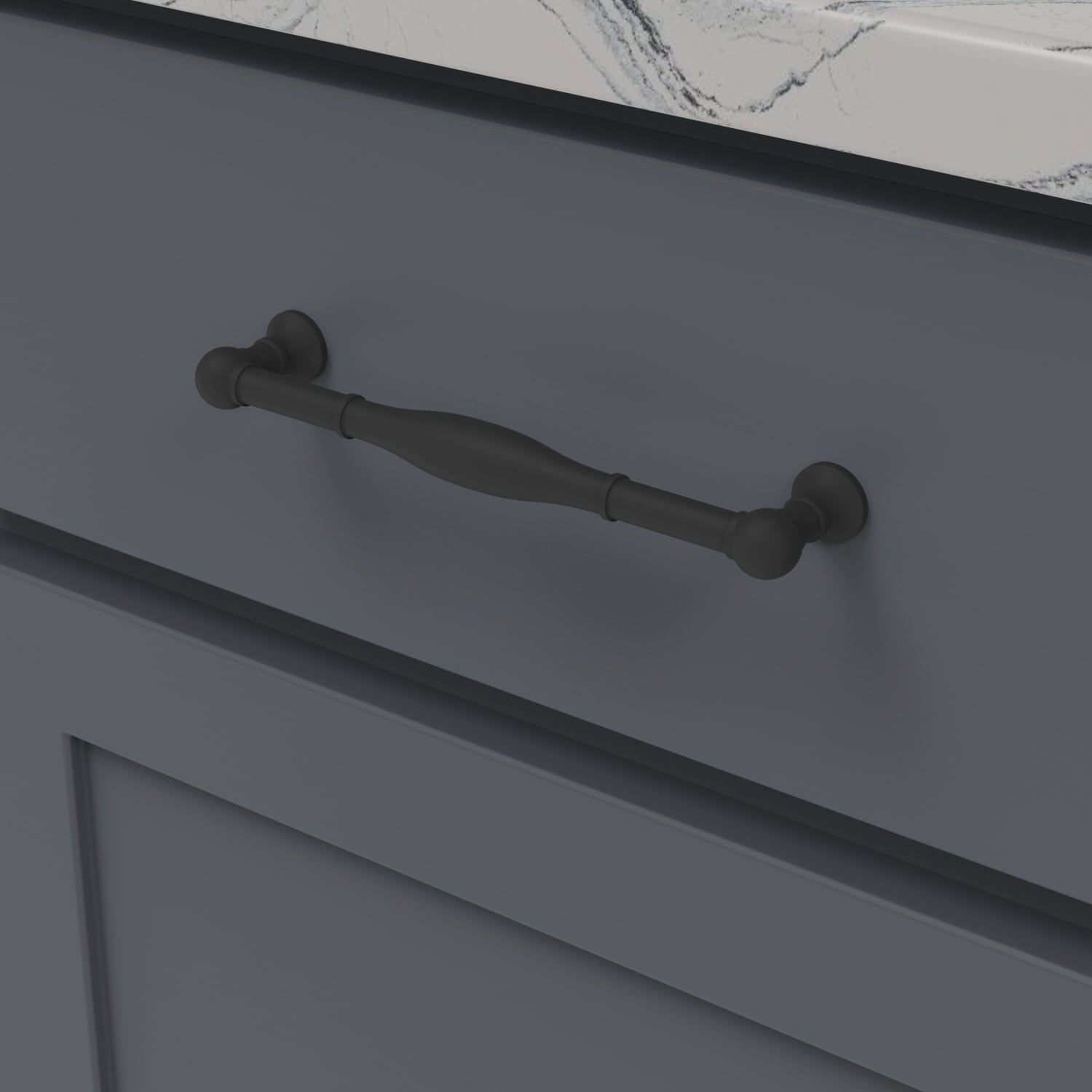 Belwith Keeler B076291-MB Cabinet-Pulls - View #2