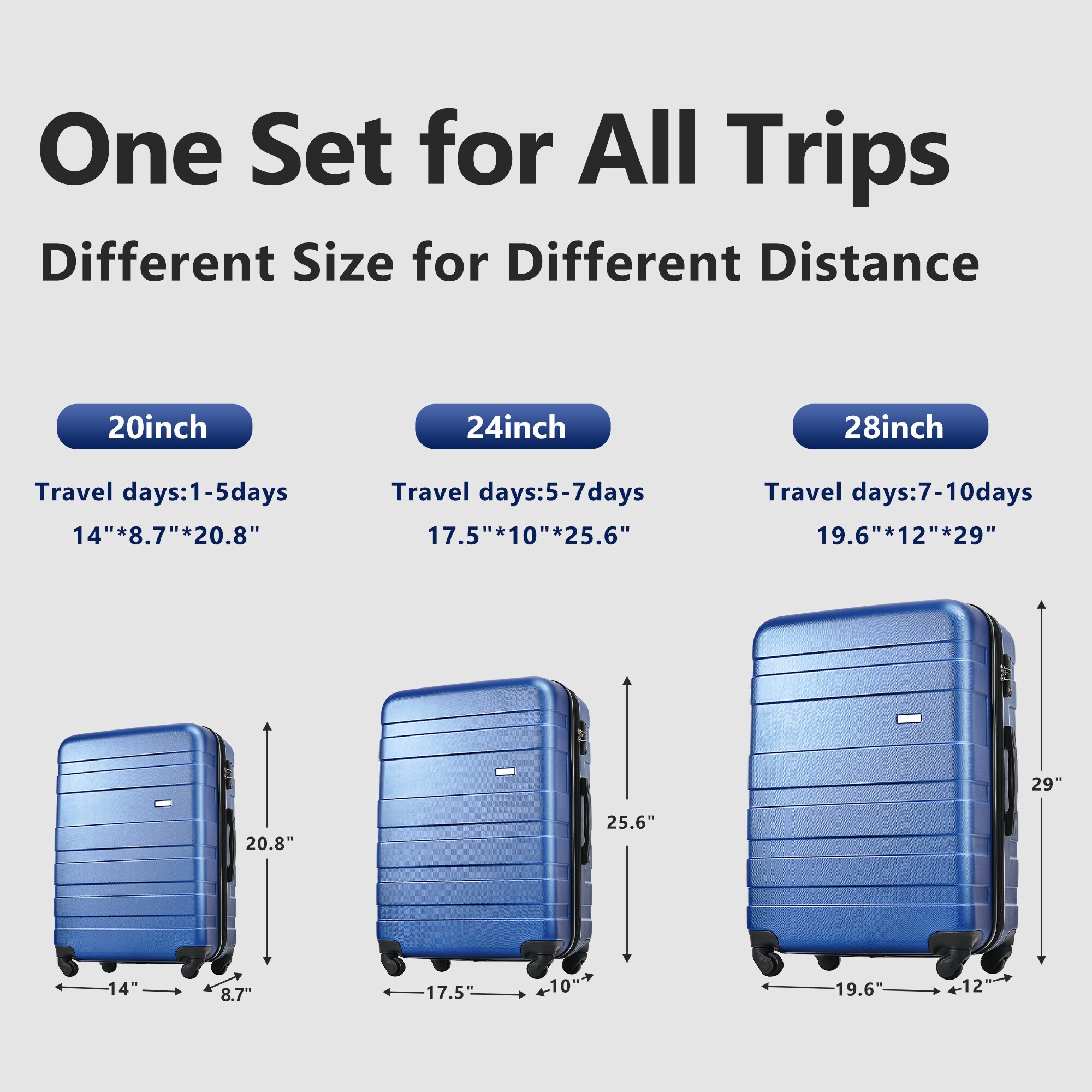 Flynama V42719 Luggage-And-Luggage-Sets - View #2