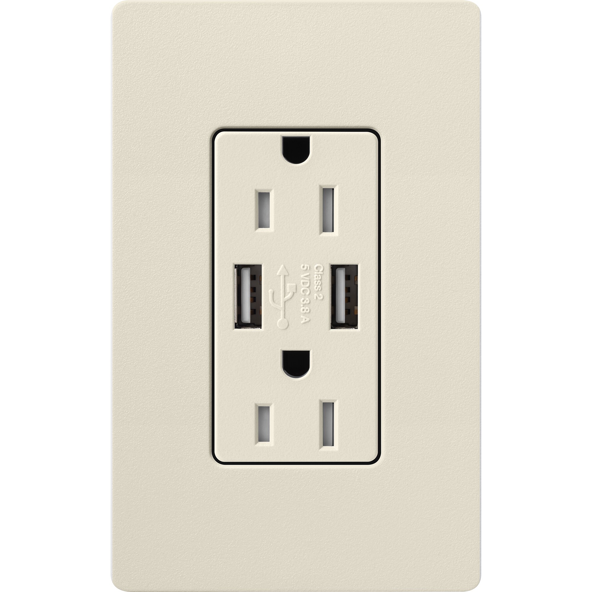 Lutron SCR-15-UBTR-PM receptacles - View #2
