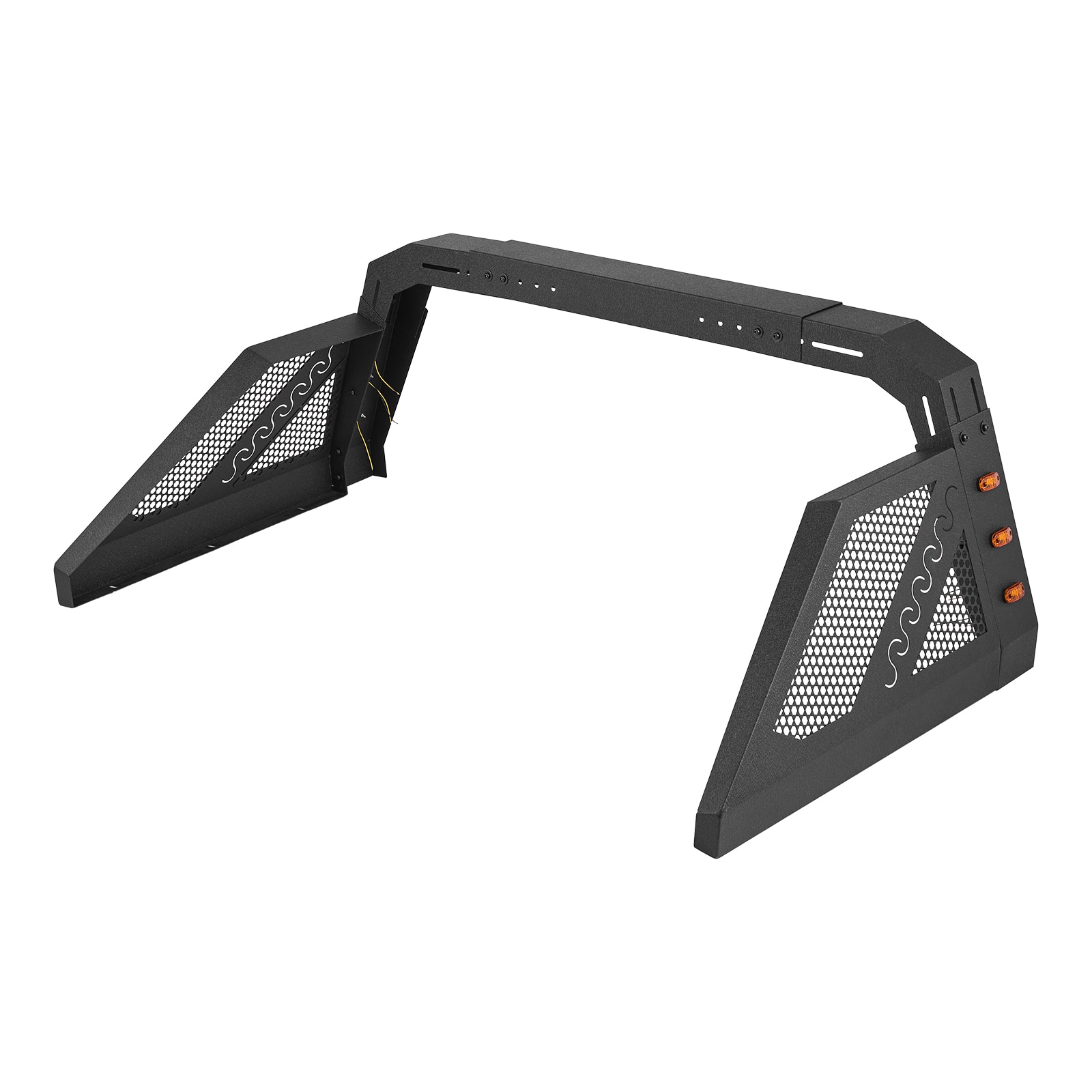 VEVOR - Truck Bed Roll Bar Universal Pickup Sport Adjustable Bar Chase Rack Compatible with Full-...