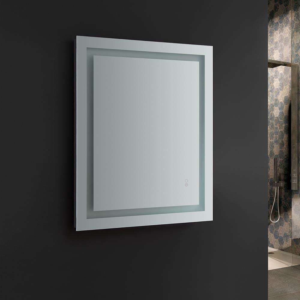 Frameless 36" x 30" Clear LED Bathroom Vanity Mirror