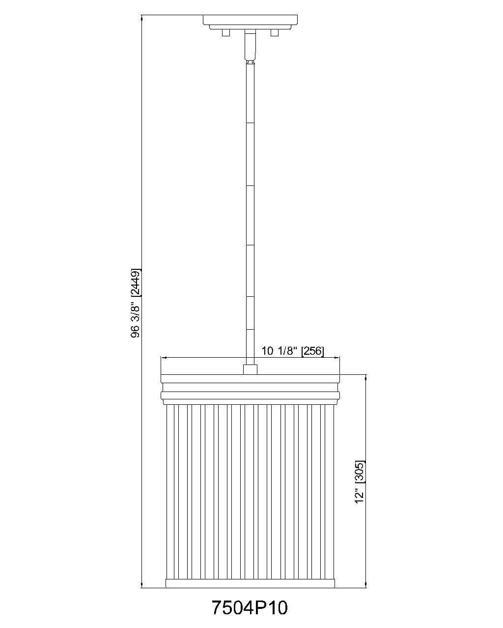 Z-Lite 7504P10-MB Pendant-Lights - View #8