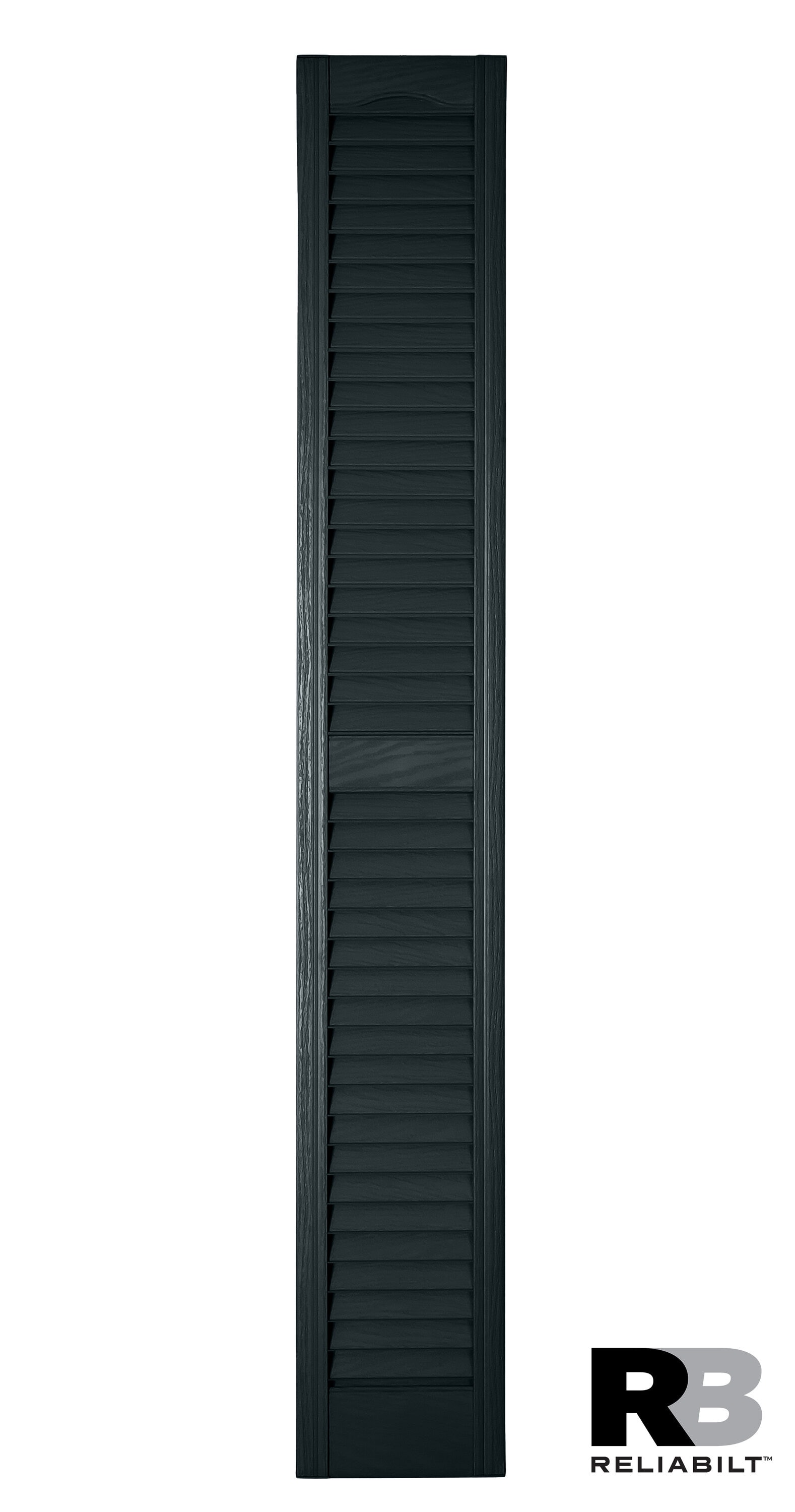 RELIABILT LVRCT0742208 7-in W x 42-in H Lunar Blue Polypropylene Exterior Shutters (2-Pack)
