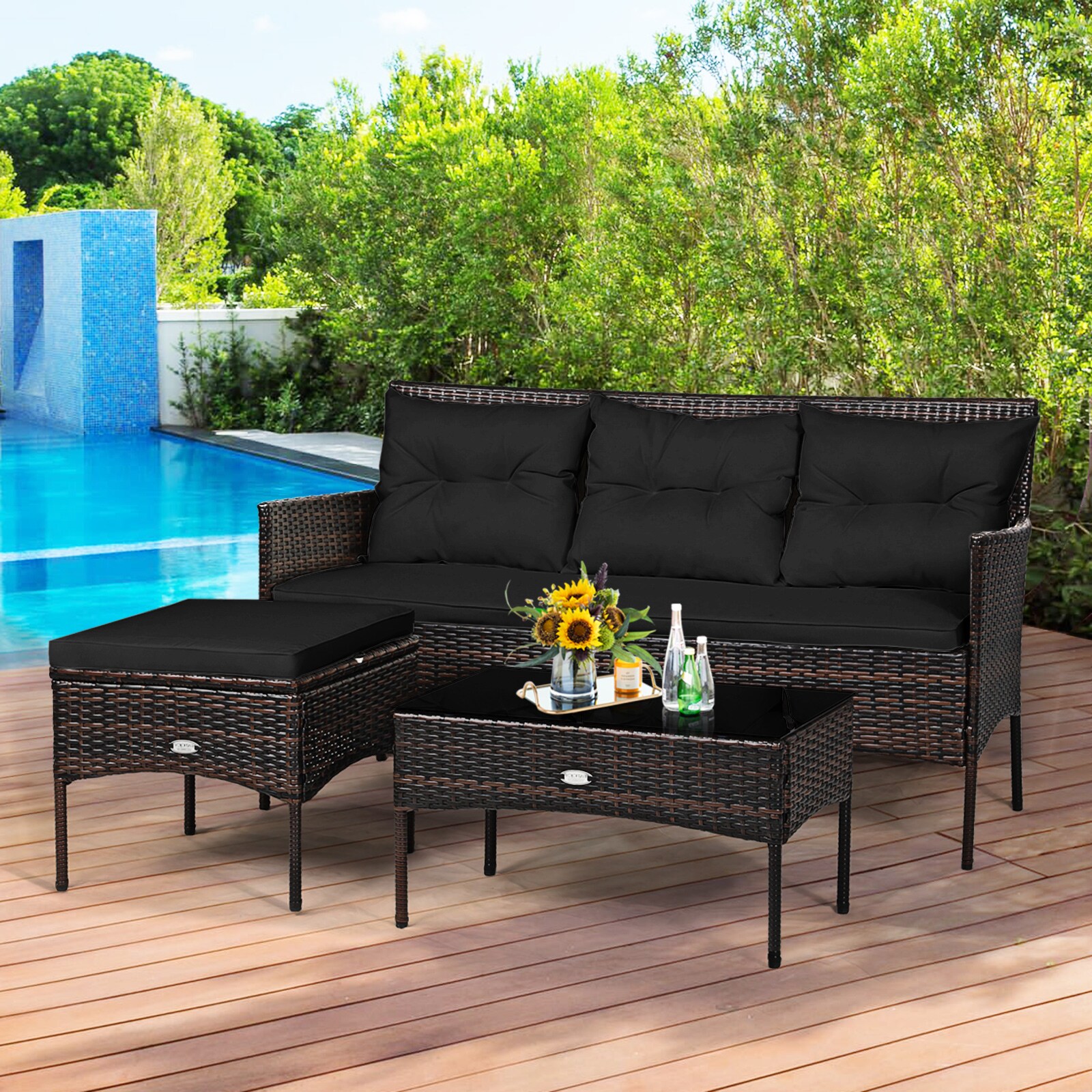 Slickblue D-CO-KD41776WH Patio-Conversation-Sets - View #5