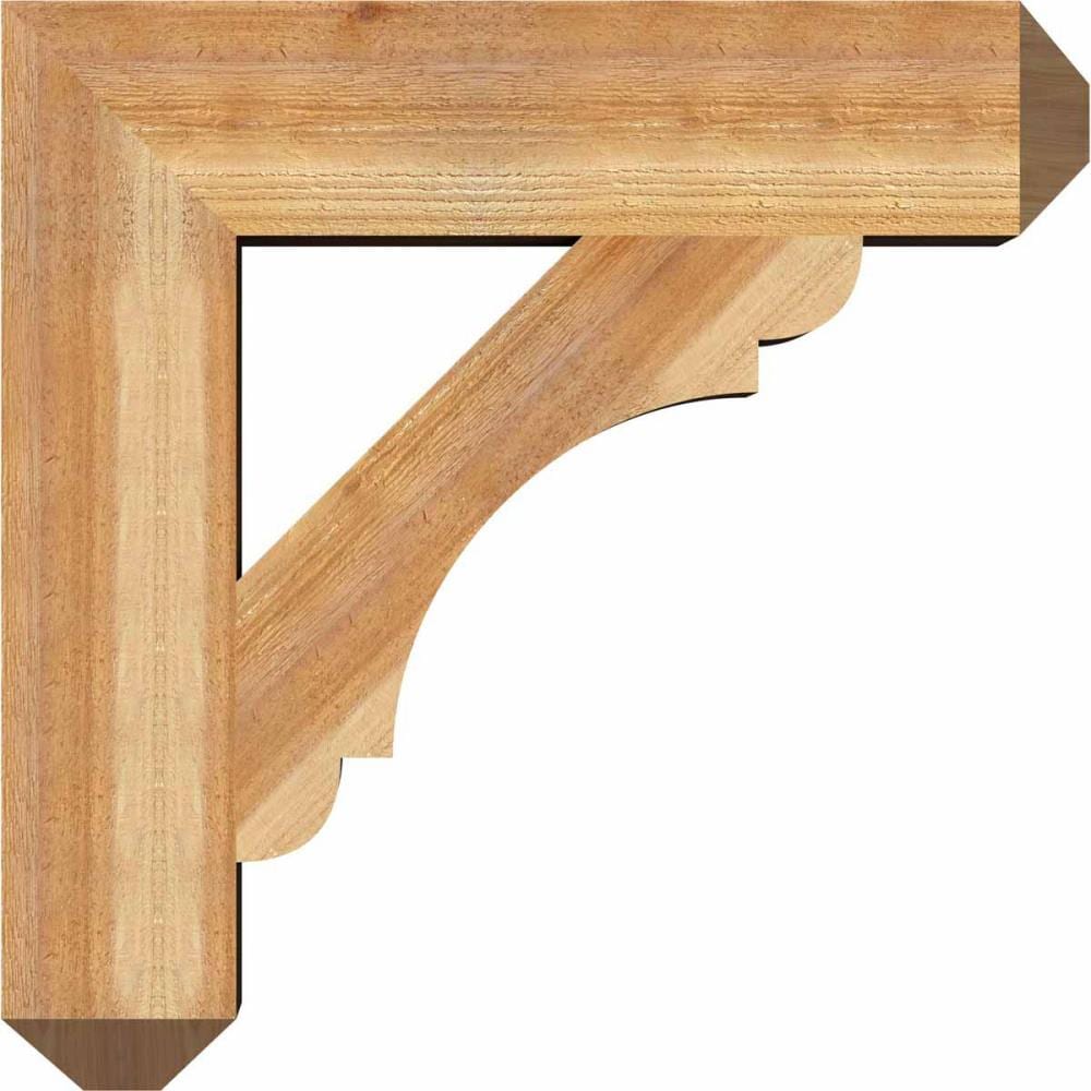 Ekena Millwork BKT06X28X28OLY04RWR Exterior-Brackets-Braces - View #3