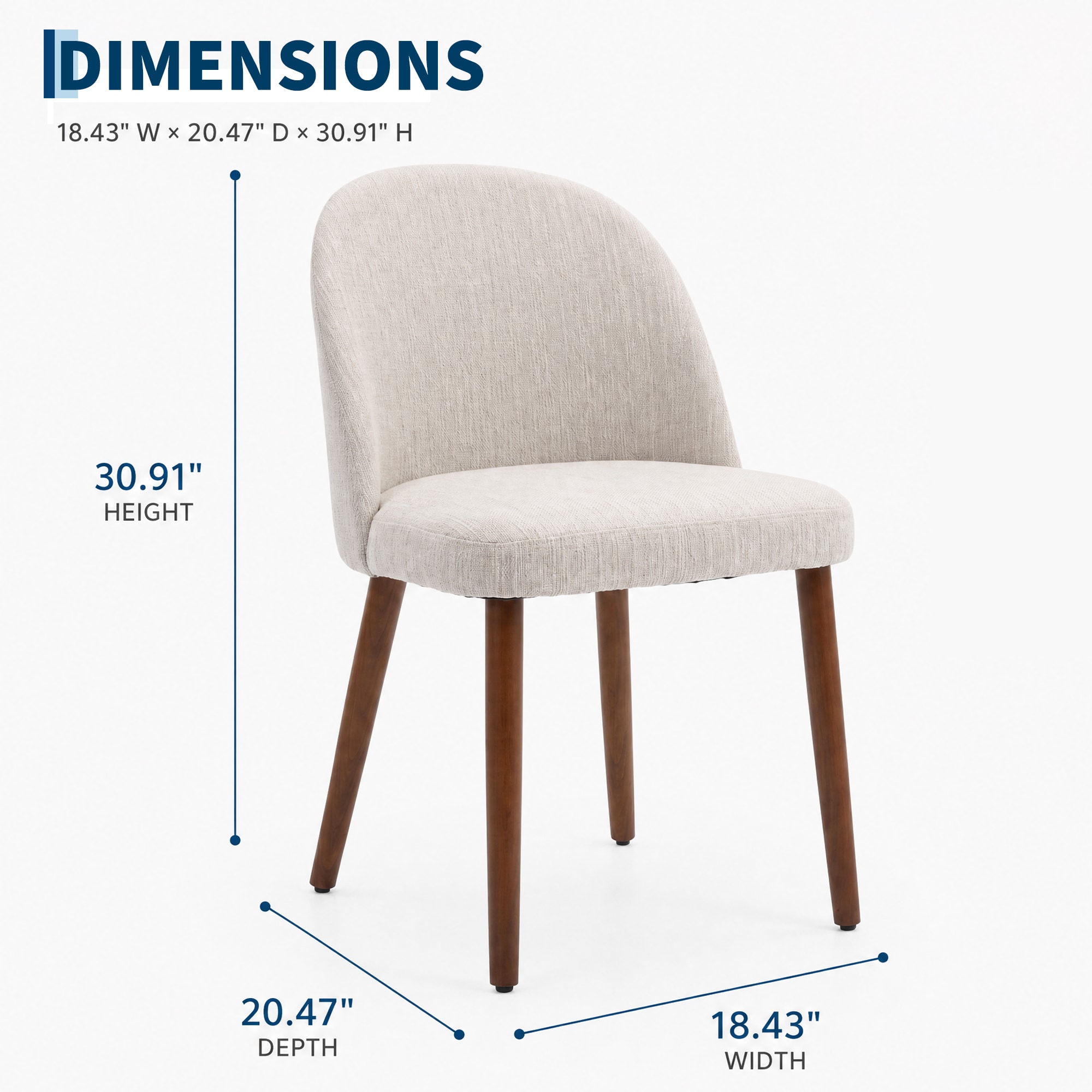 Garvee 05-05-BPV-4QXTWQX4 Dining-Chairs - View #2