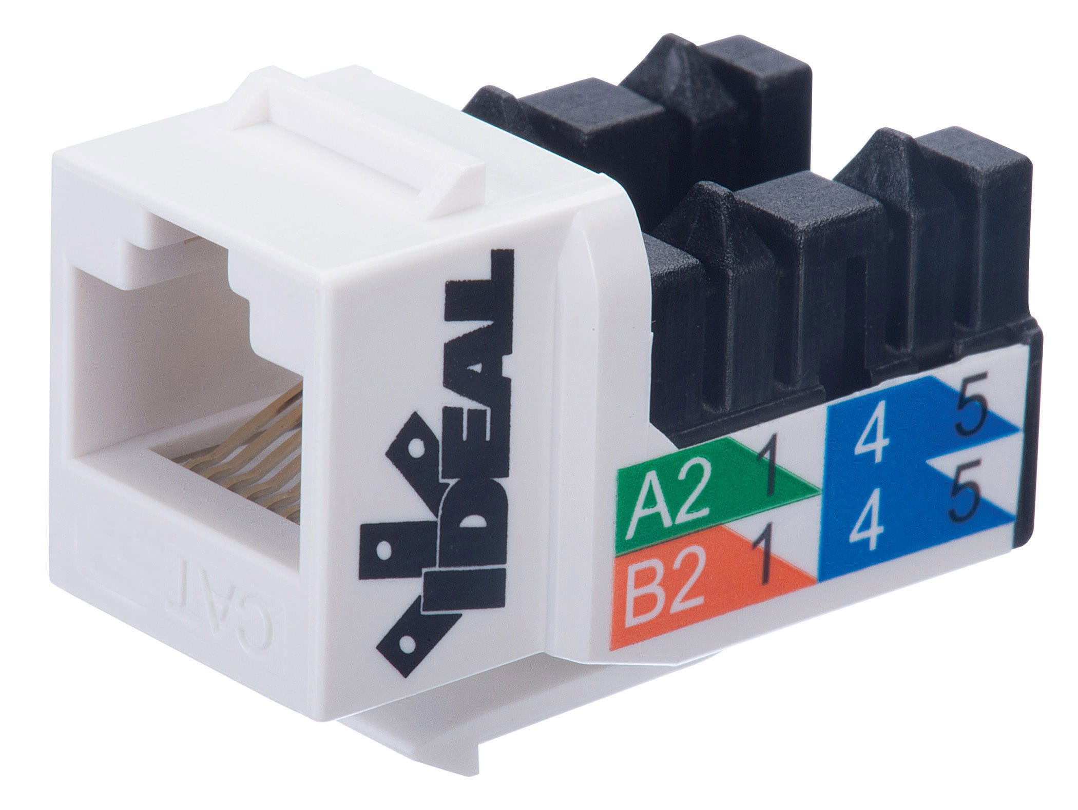IDEAL 10-Pack Cat6 Rj45 Idc Connector in the Voice & Data Connectors  department at
