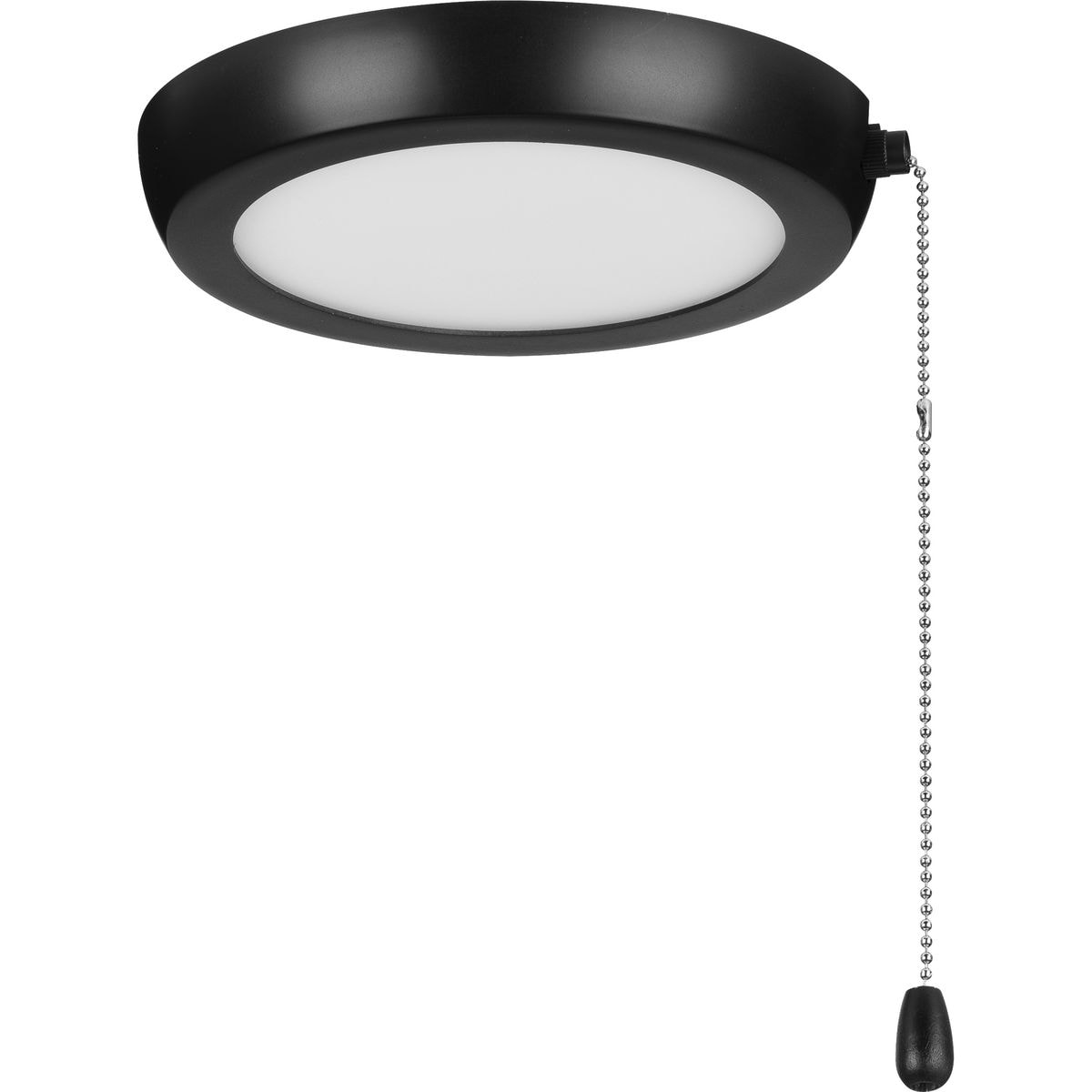 Progress Lighting P260002-31M-30 AirPro Edgelit LED 7.45-in Black LED Ceiling Fan Light Kit
