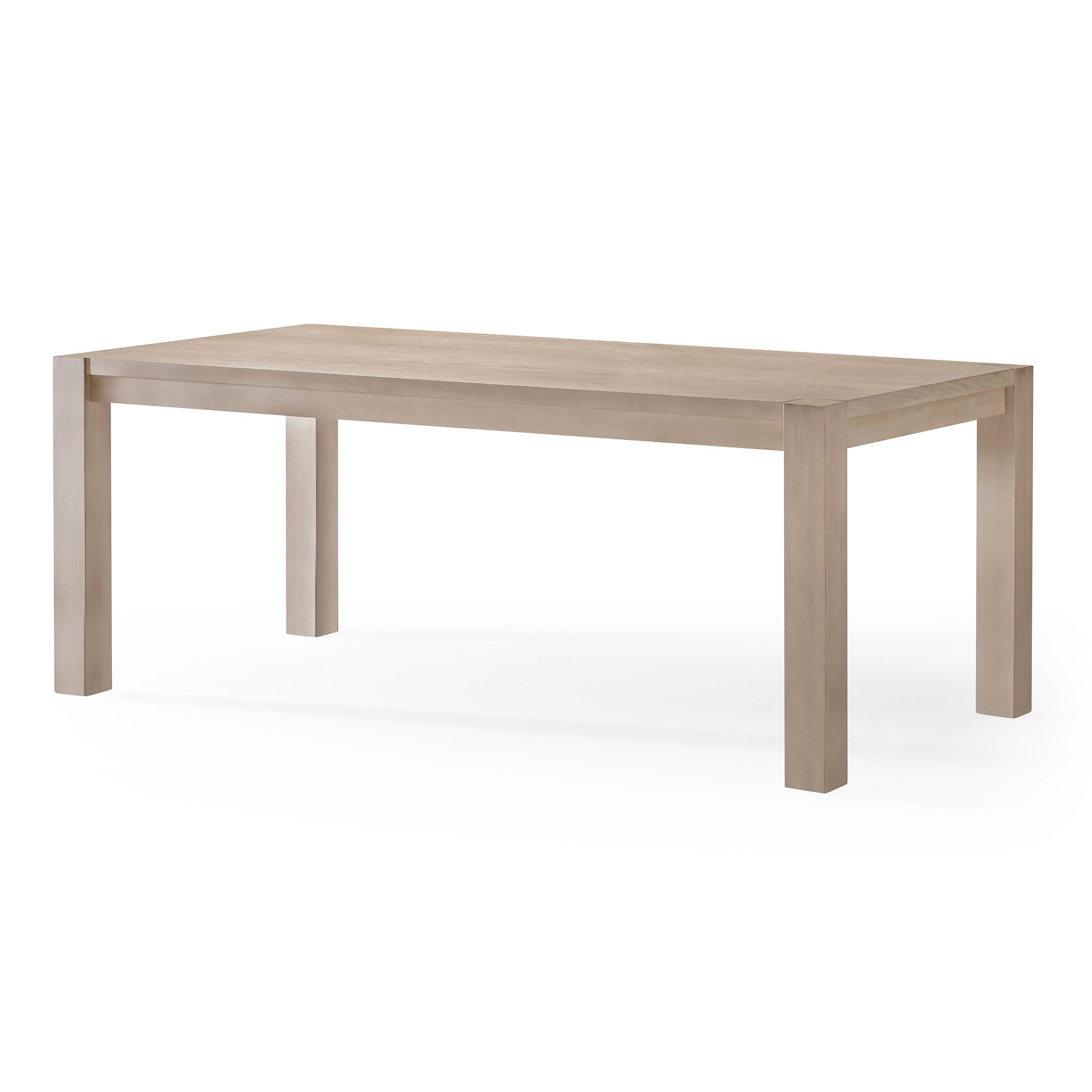 Maven Lane ML354505-WDT-WT Cleo Contemporary Wooden Dining Table in Refined White Finish