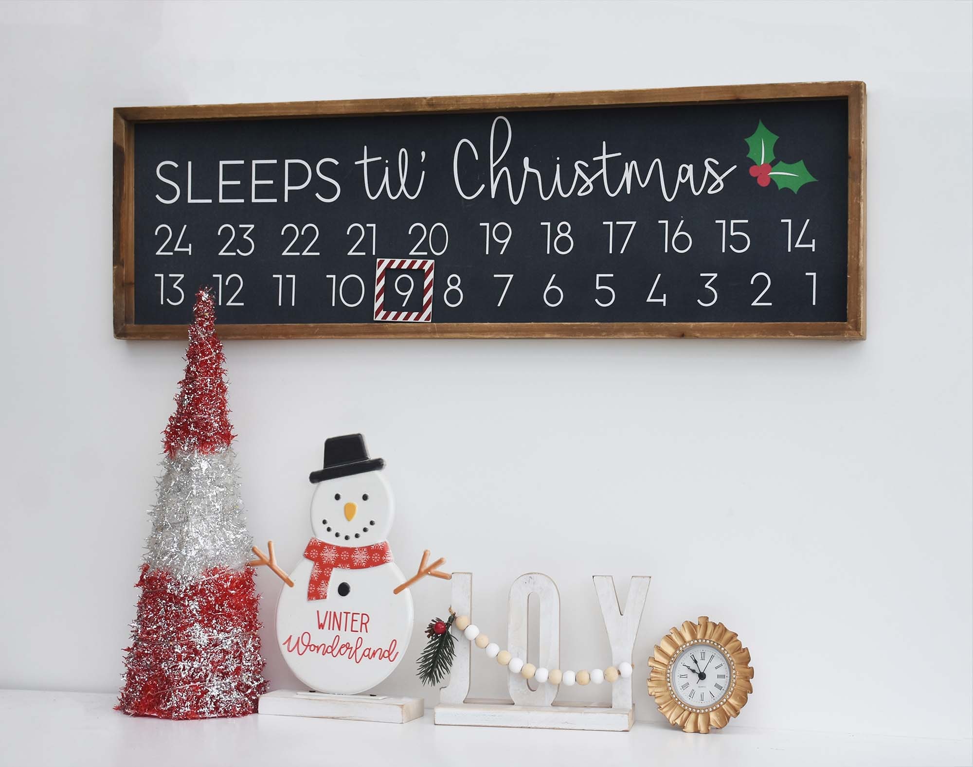 Parisloft UH461 Table-Christmas-Decorations - View #8