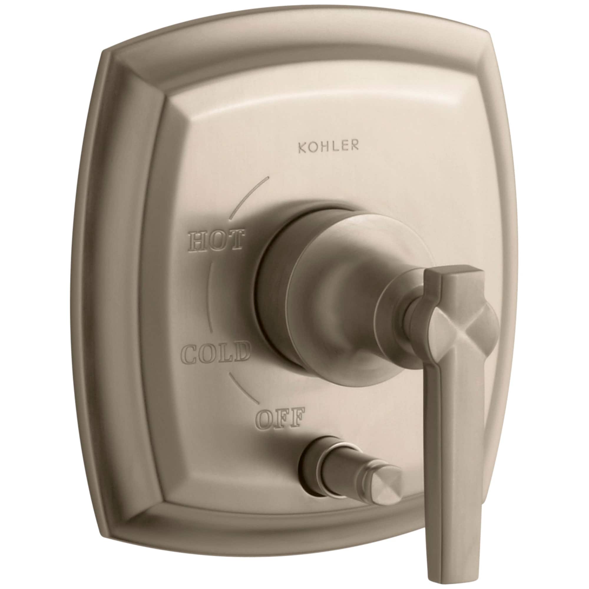 KOHLER T98759-4-BV Vibrant Brushed Bronze Lever Shower Faucet Handle