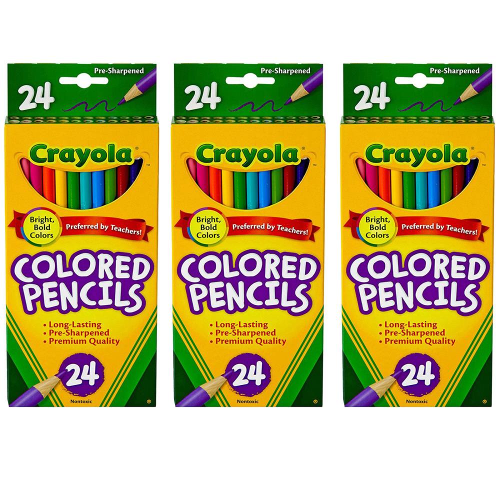 Sargent Art Colored Pencils, 12 Colors Per Box, 12 Boxes