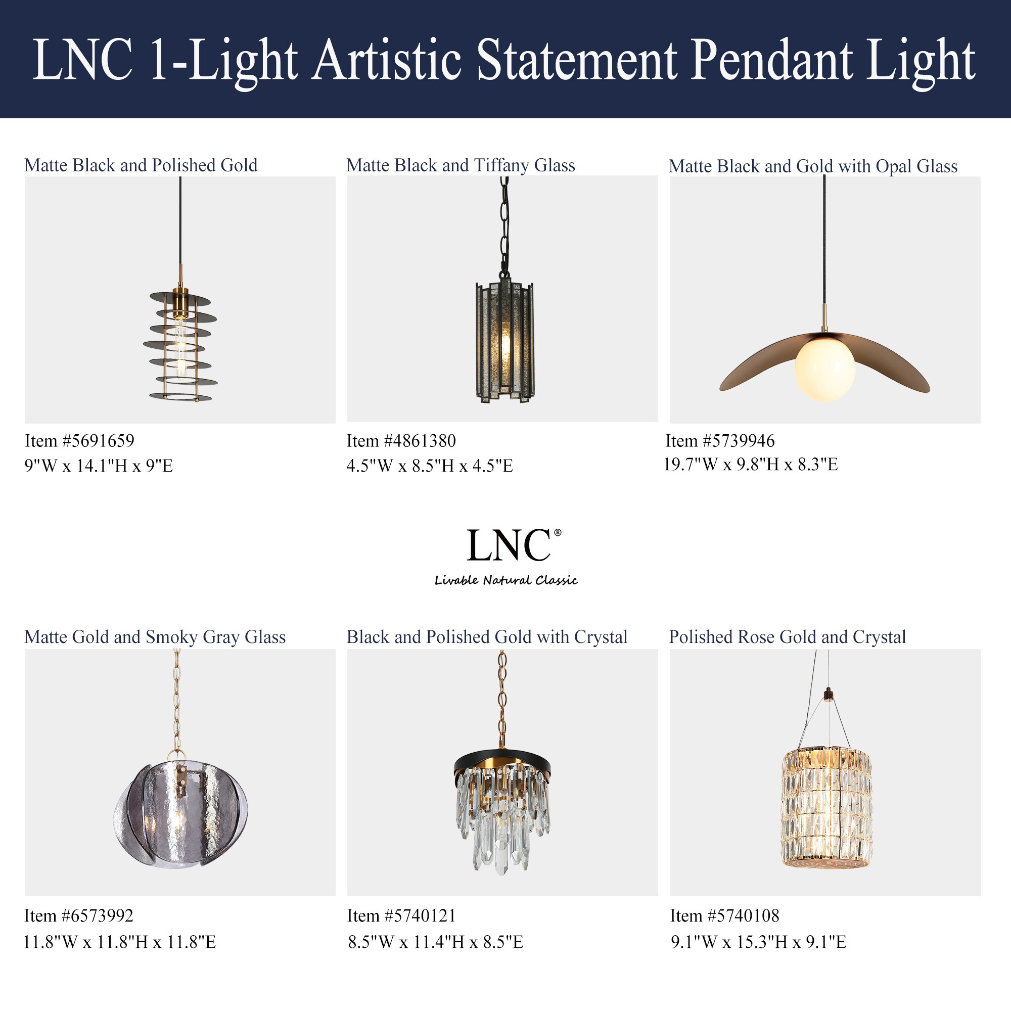 LNC LRNIFZZ527529C Pendant-Lights - View #3