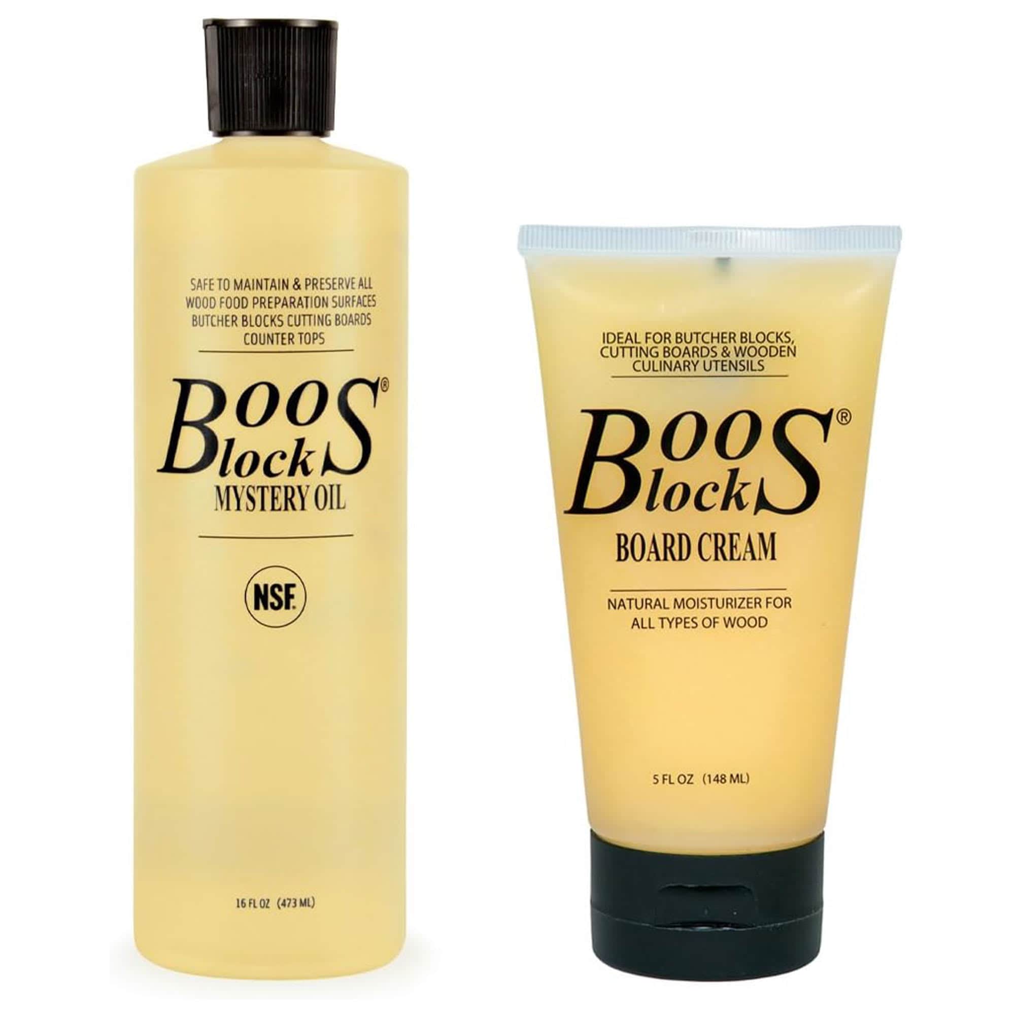 John Boos 322974 Mystery Oil and Moisture Cream for Butcher Blocks and Cutting Boards