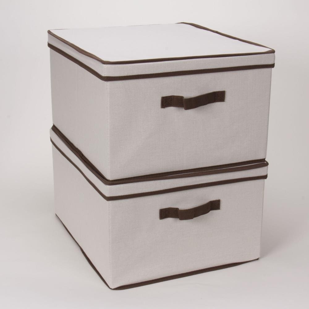 Off-white Storage Bins & Baskets at