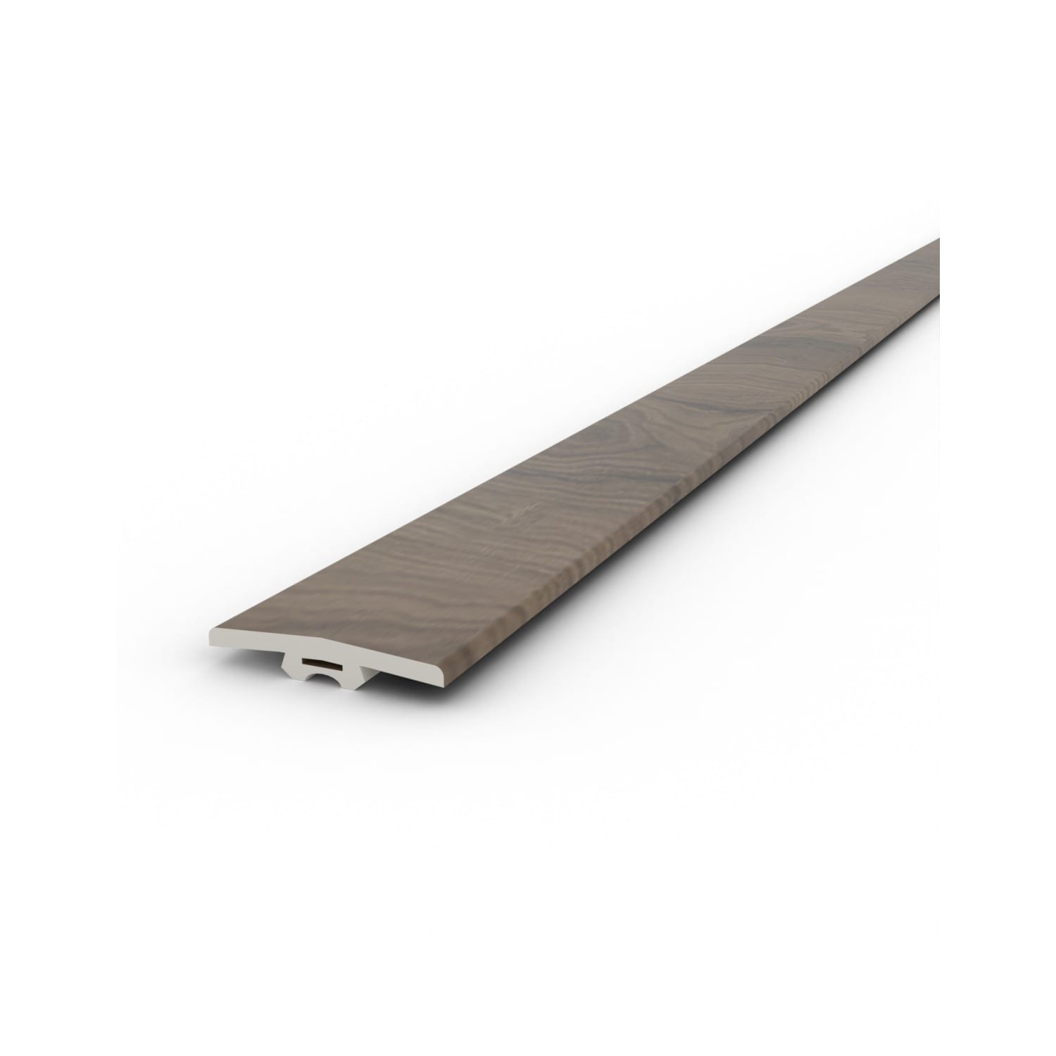 Benchwick EMPIRE 402 GOLDEN OAK 1/2-in T x 1-3/4-in W x 1.77-in L Prefinished Vinyl T-moulding Floor Moulding Trim