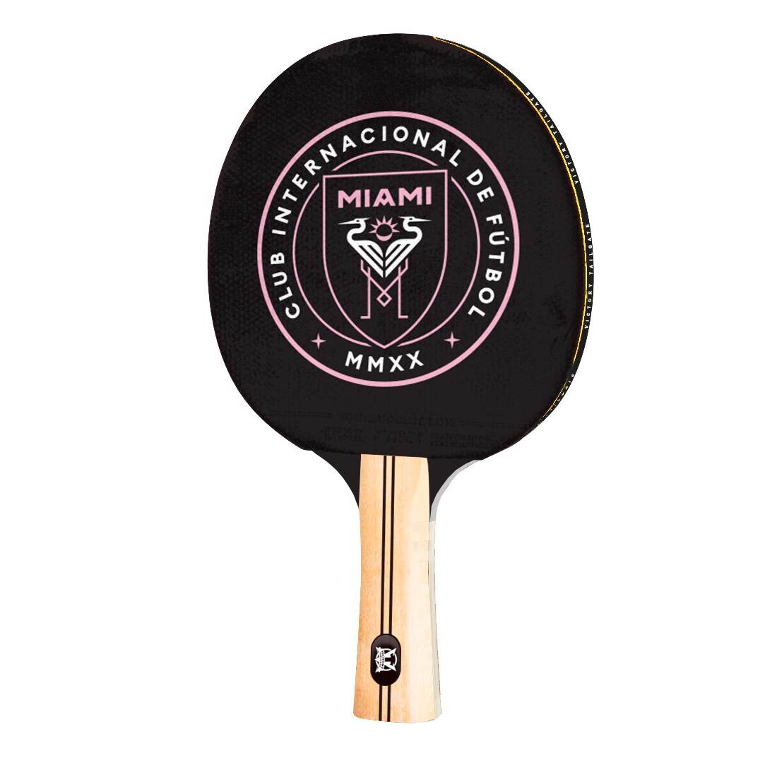 Victory Tailgate 9526221 Inter Miami CF Table Tennis Paddle Logo Design