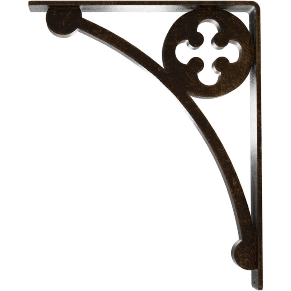 Ekena Millwork BKTM02X10X12TCRABS Mending-Plates-Brackets-Braces - View #4