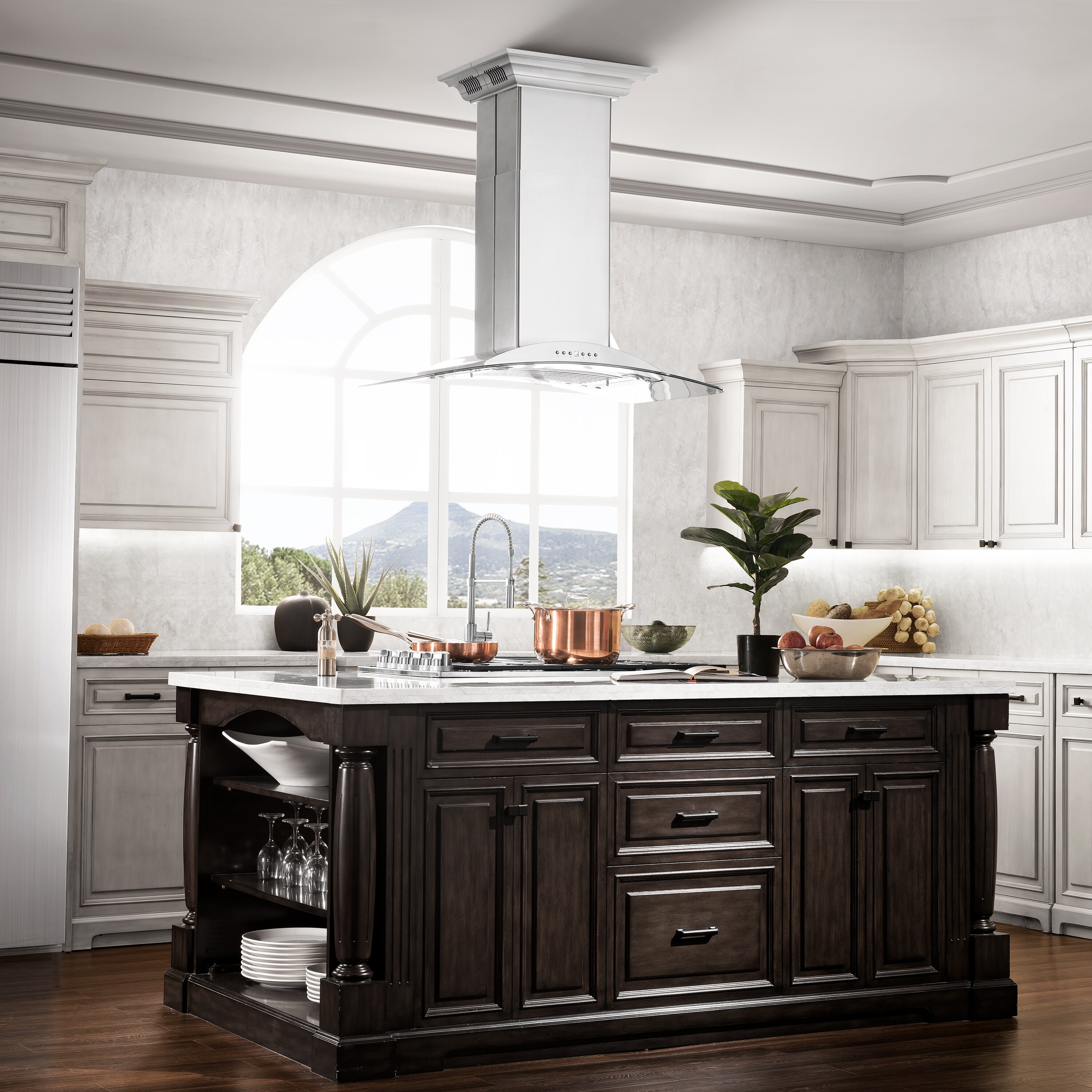 ZLINE KITCHEN & BATH GL9ICRN-BT-30 Island-Range-Hoods - View #6