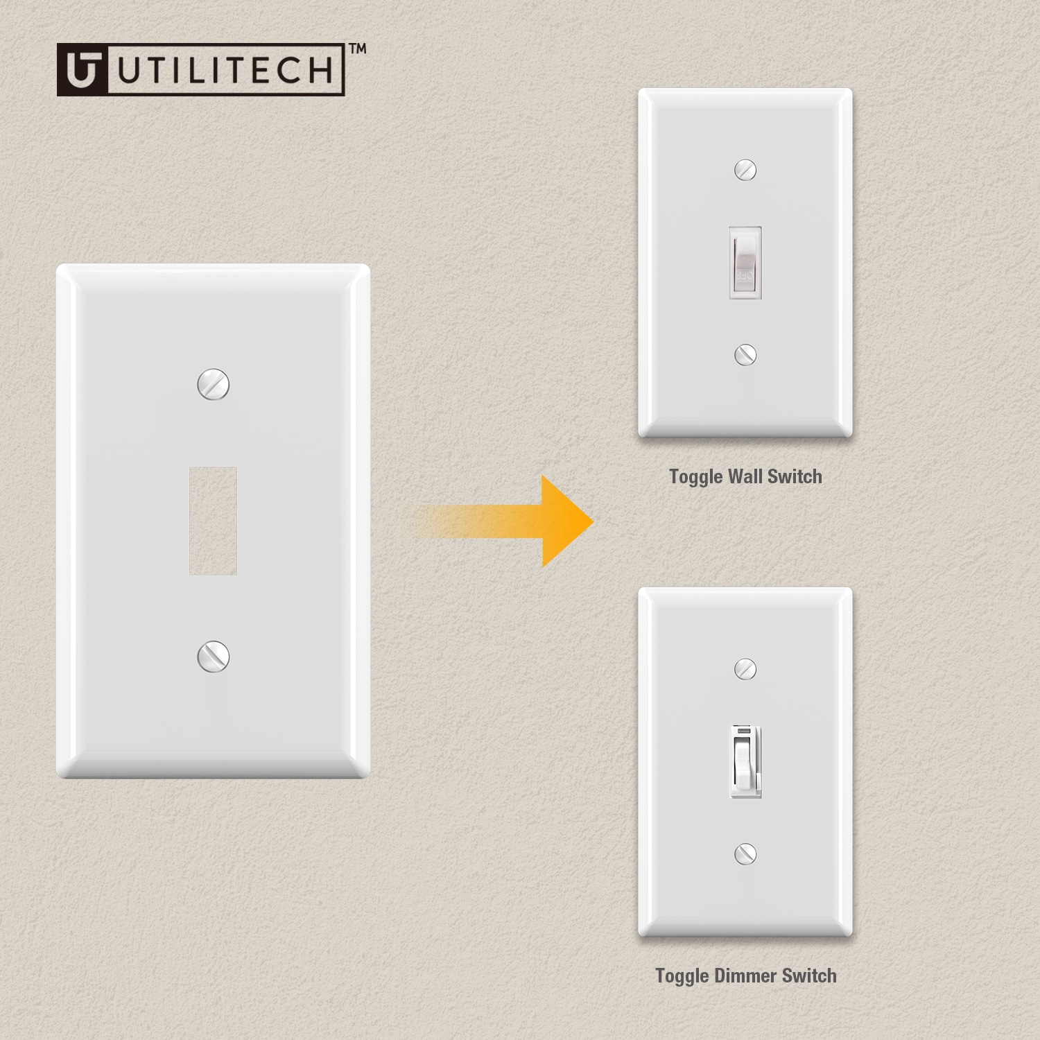 Utilitech 3011-WH10 Electrical-Wall-Plates - View #5