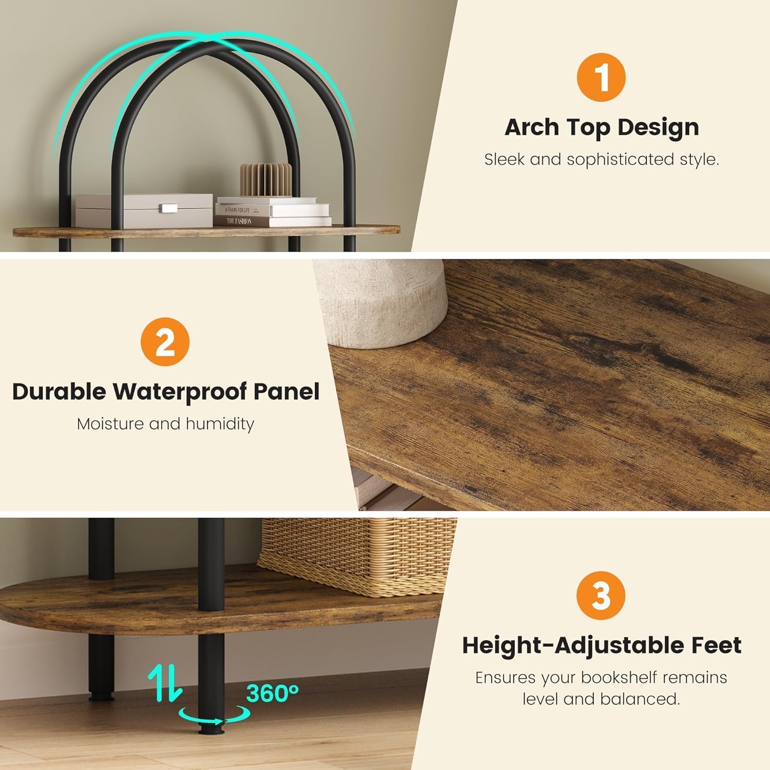 Qeetex YJCJ-PHO-33Y3Q6CL bookcases - View #5