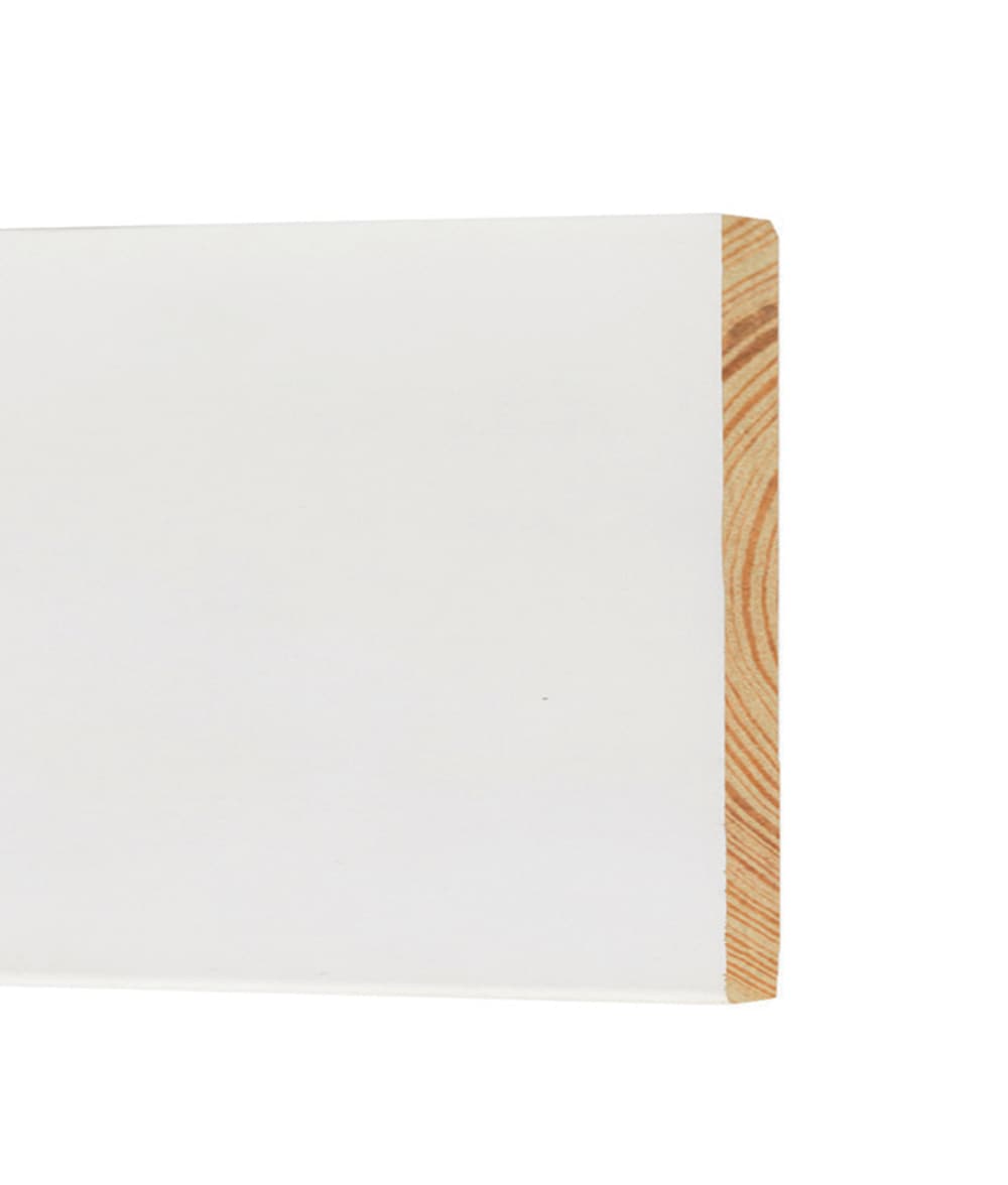 RELIABILT L043214212 9/16-in x 4-1/2-in x 12-ft Craftsman Primed Pine 3214 Baseboard