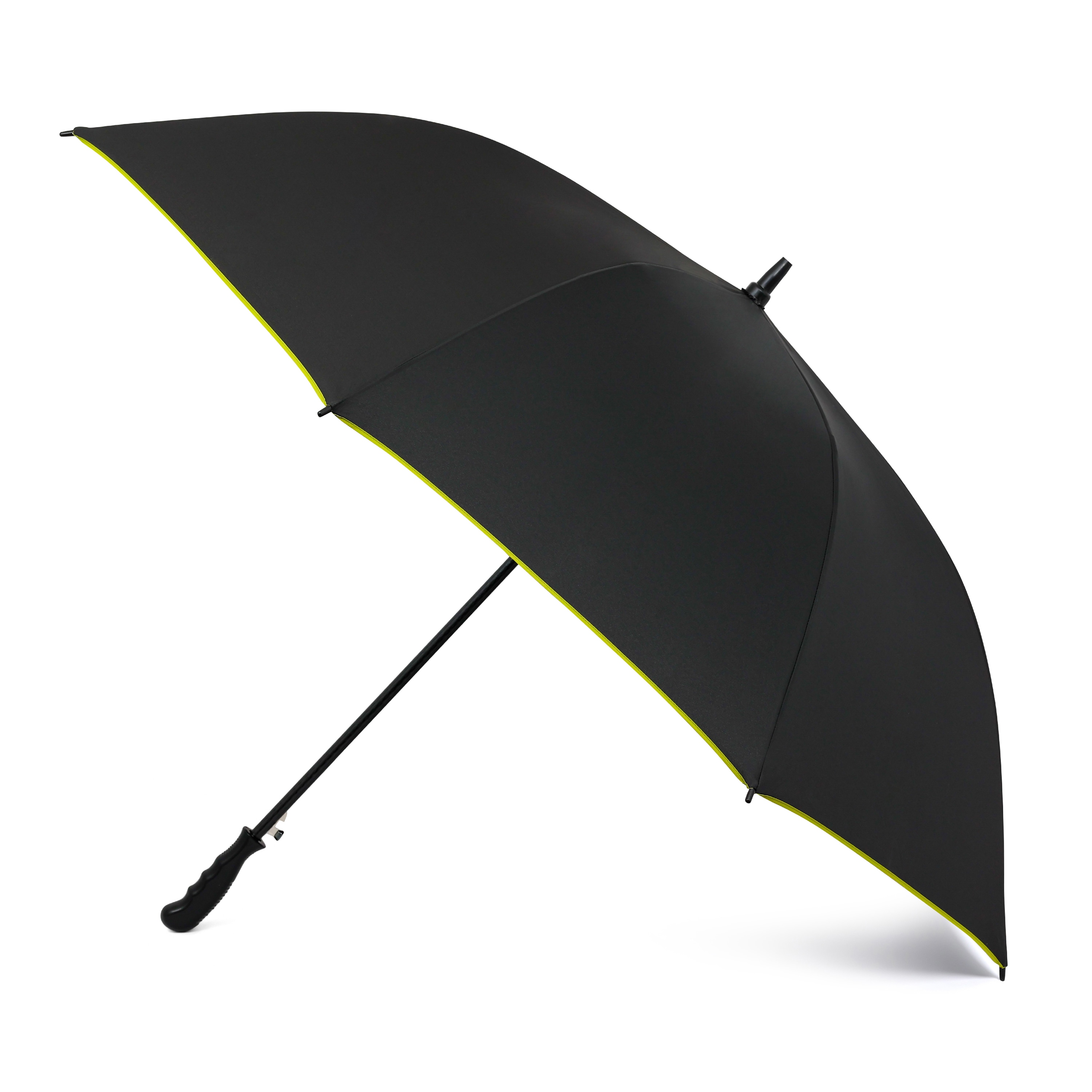 rainbrella 48222RB 62-in Black Golf umbrella Umbrella