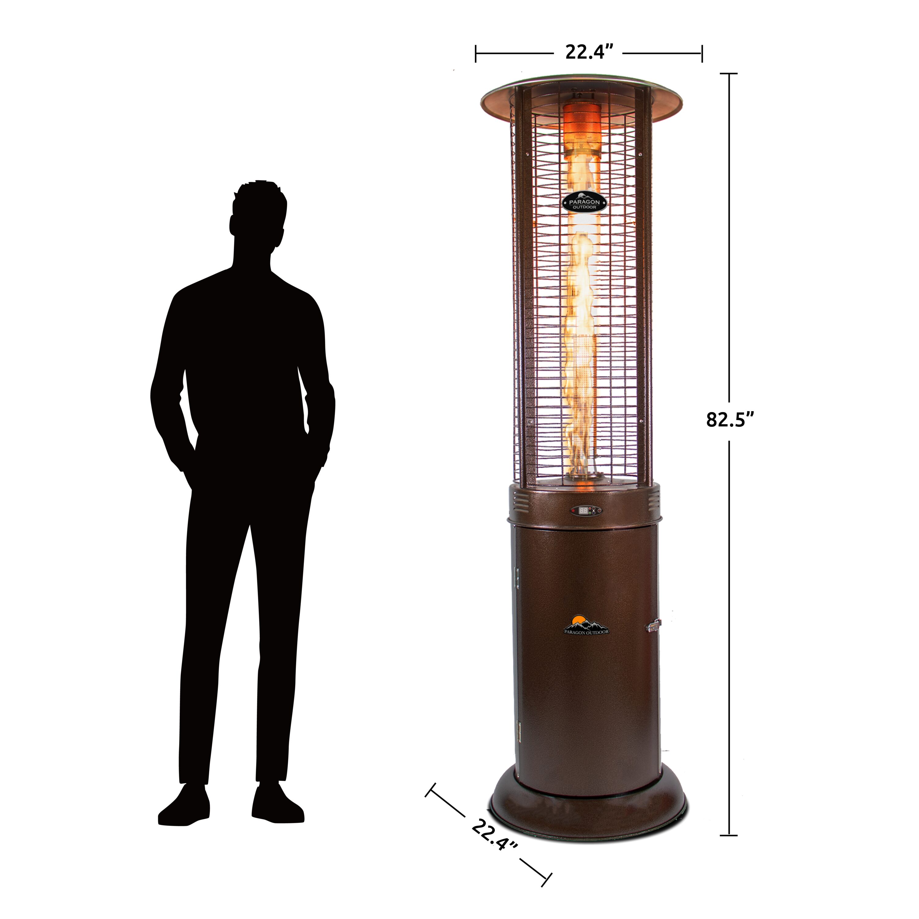 Paragon Outdoor OH-R744B Outdoor-Gas-Patio-Heaters - View #7