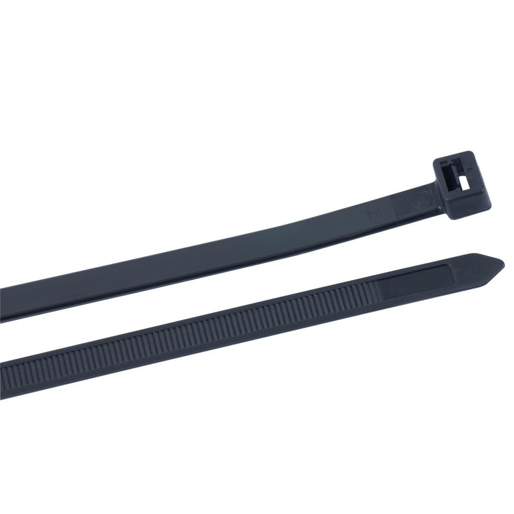 Us Cable Ties Cable Tie, 15, Double Head, UV Black Nylon, 100 Pack  DH15B100