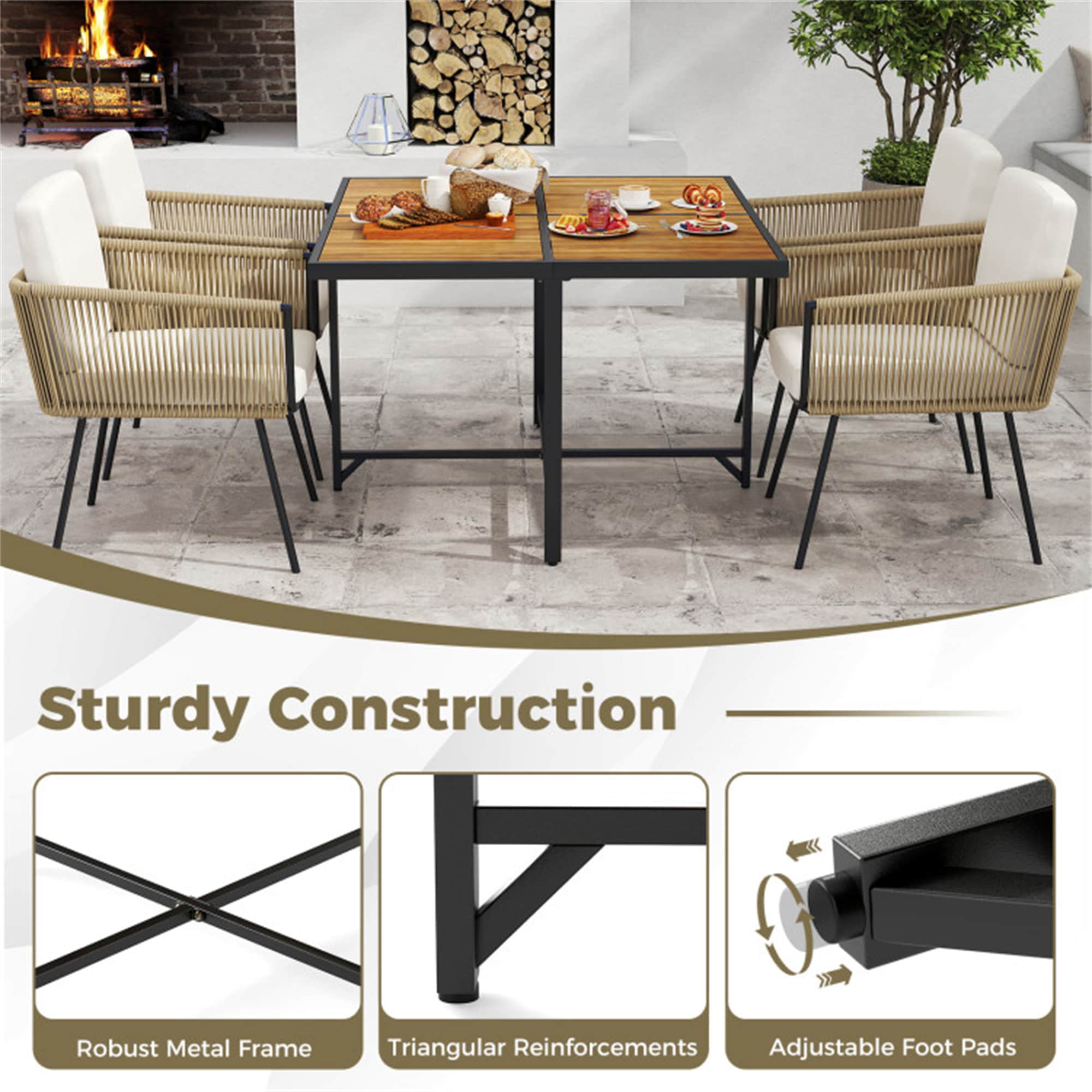 BABOOM BOM-42TU-CO Patio-Dining-Sets - View #10