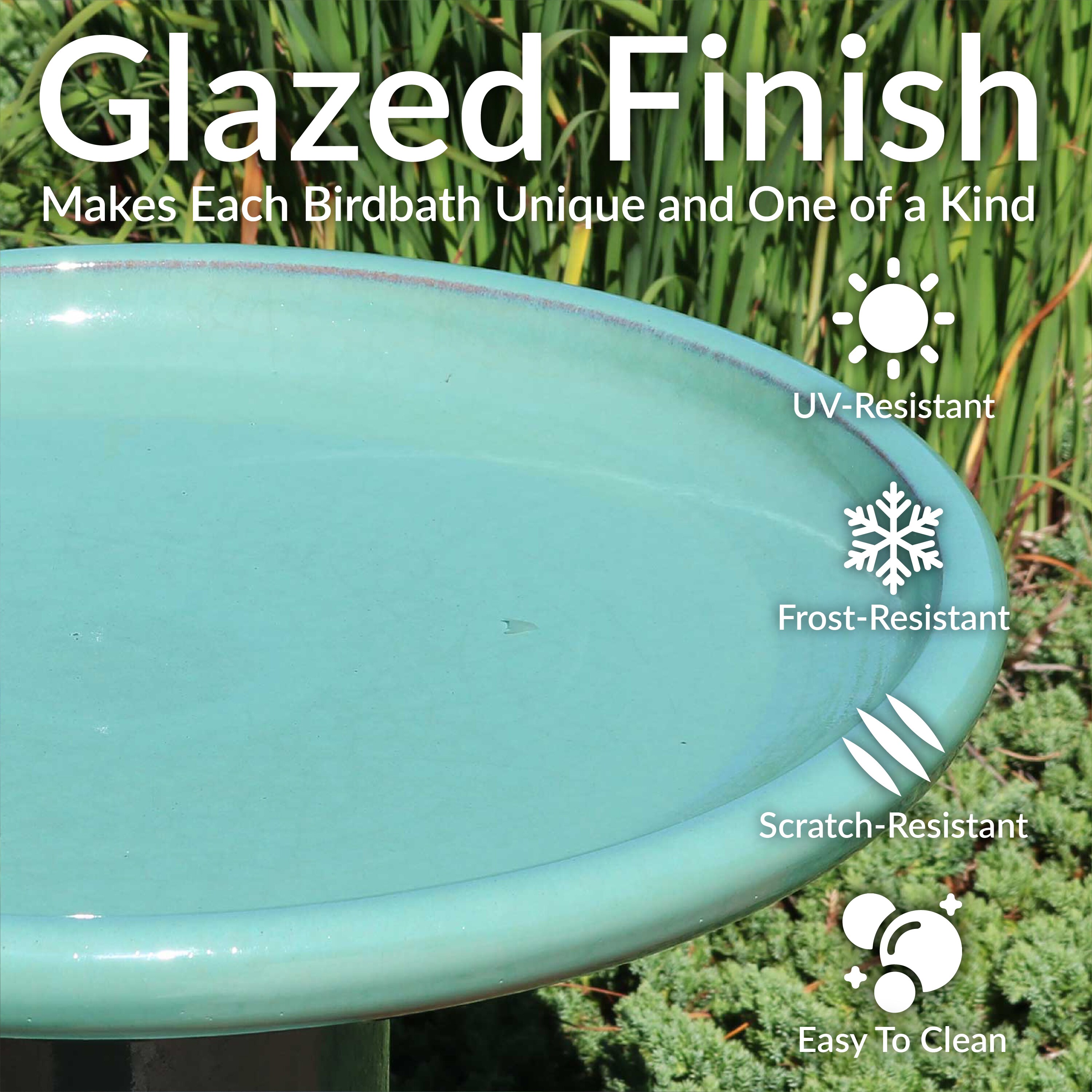 Sunnydaze Decor AP-350 birdbaths - View #8