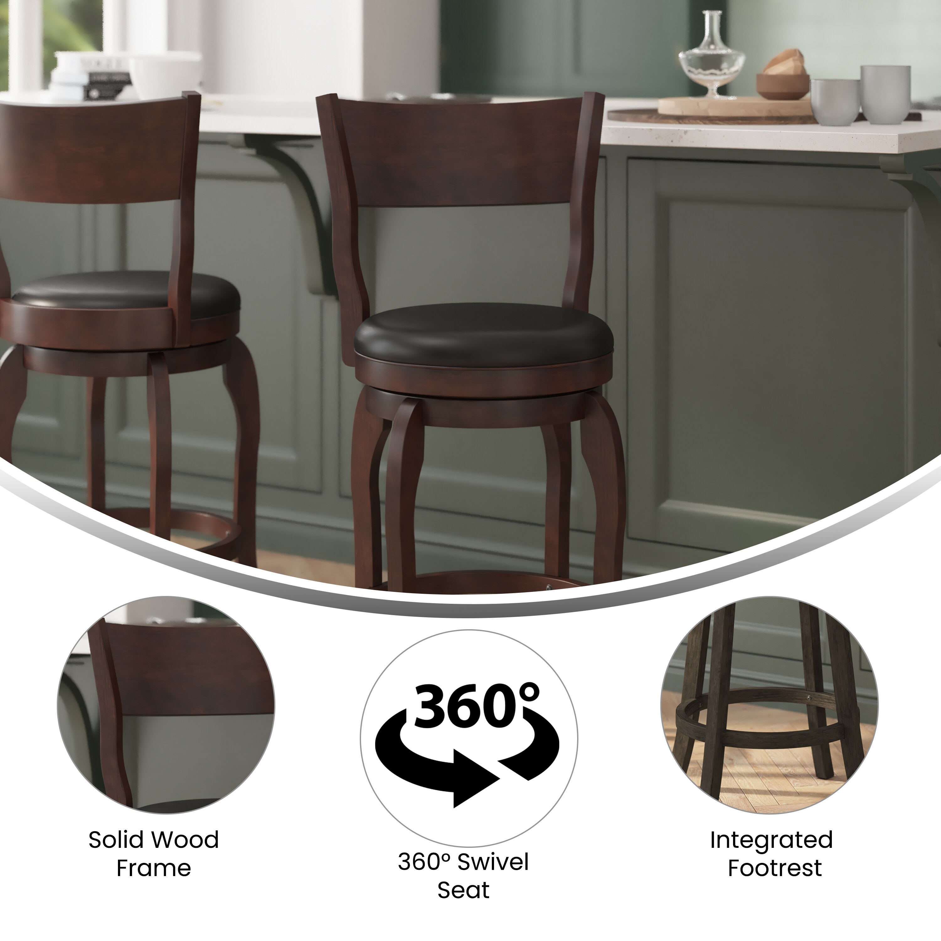 Taylor & Logan 196861088865 stools - View #3