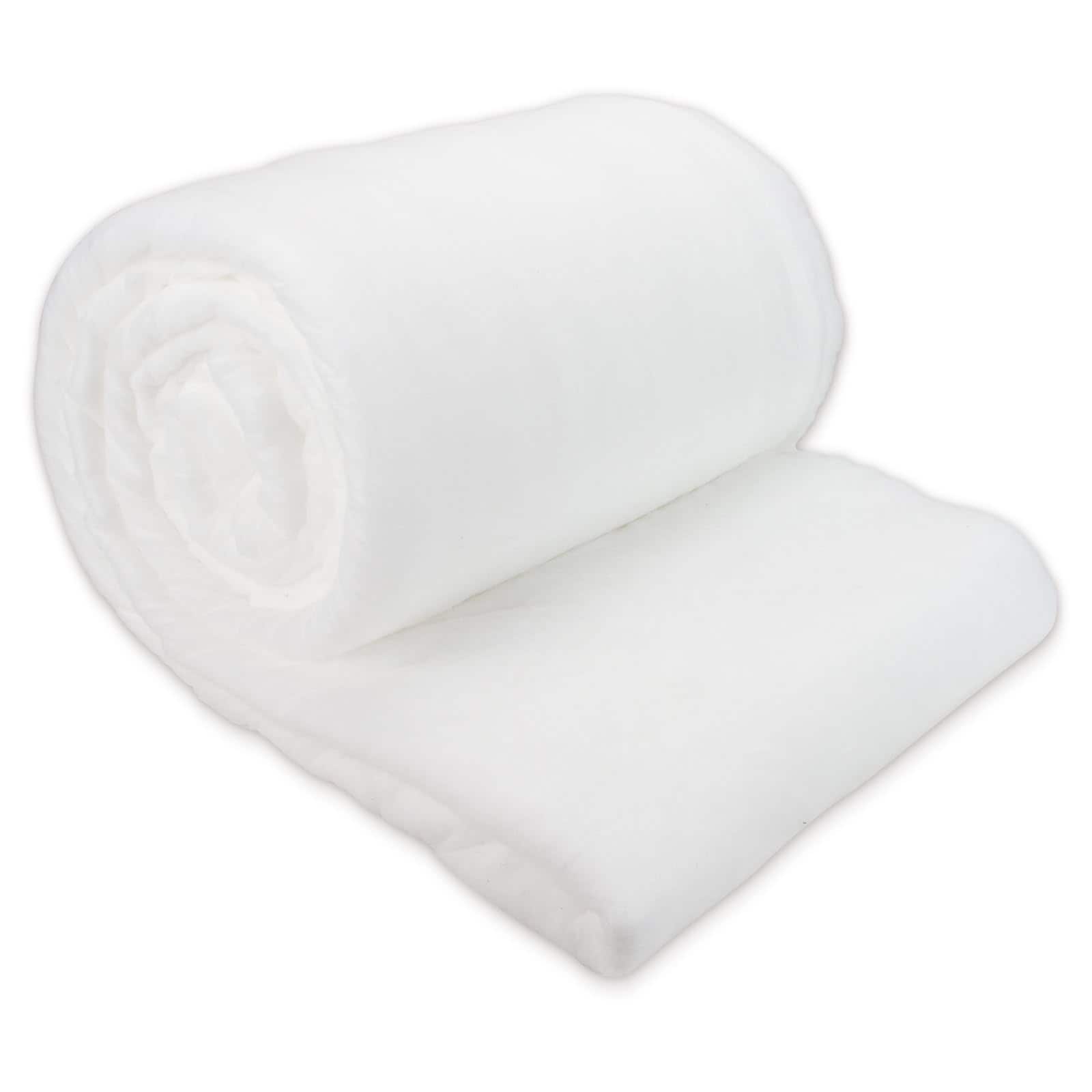 Phyfalip  Upholstery Quilt Batting Roll 36 Inch x 10 Yards Polyester Stuffing for Cushion Pillows Bedspreads Padding Interior Decoration and