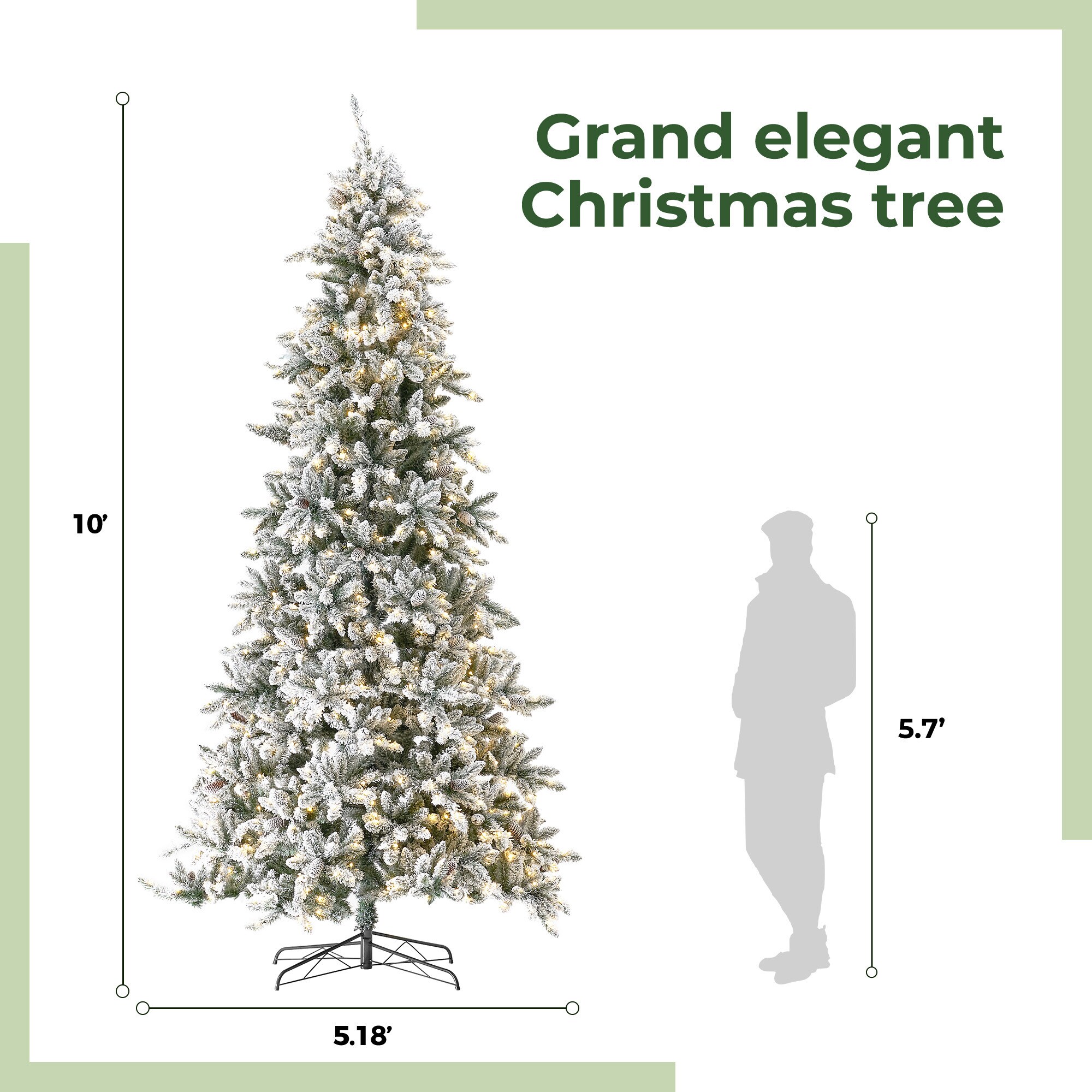 Nearly Natural T4536 Artificial-Christmas-Trees - View #6