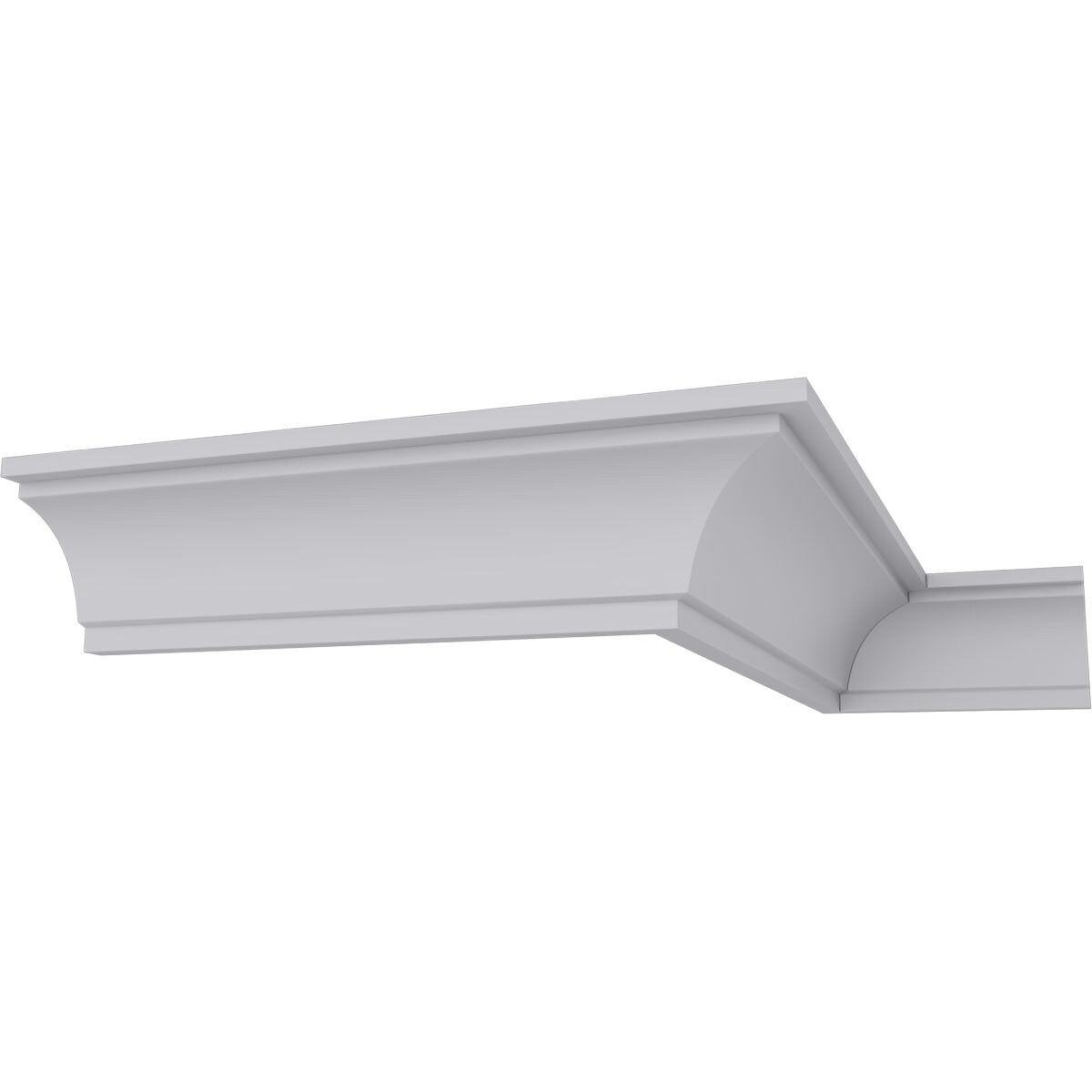 Ekena Millwork Tyrone Smooth 1-1/2-in x 7-ft 10-1/2-in Primed 