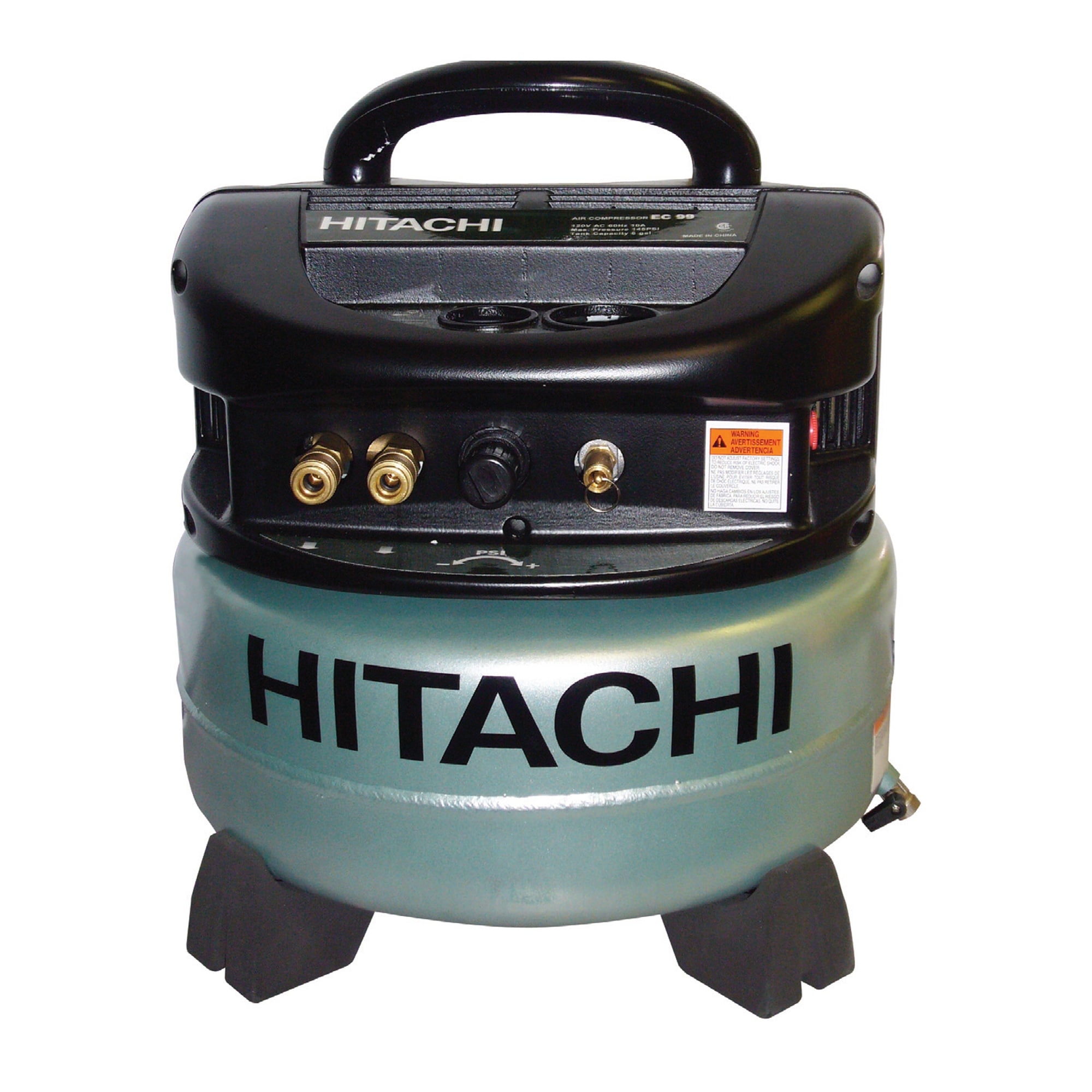 Hitachi 6-Gallon Single Stage Portable Electric Pancake Air