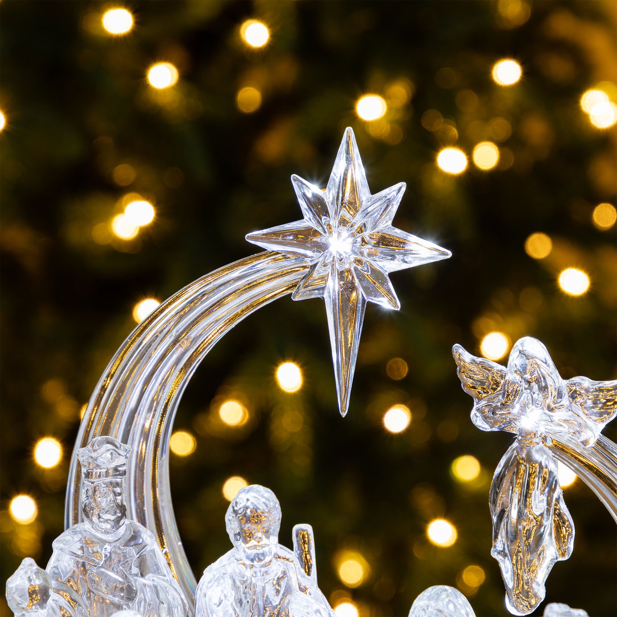 Glitzhome 2009900062 Table-Christmas-Decorations - View #7