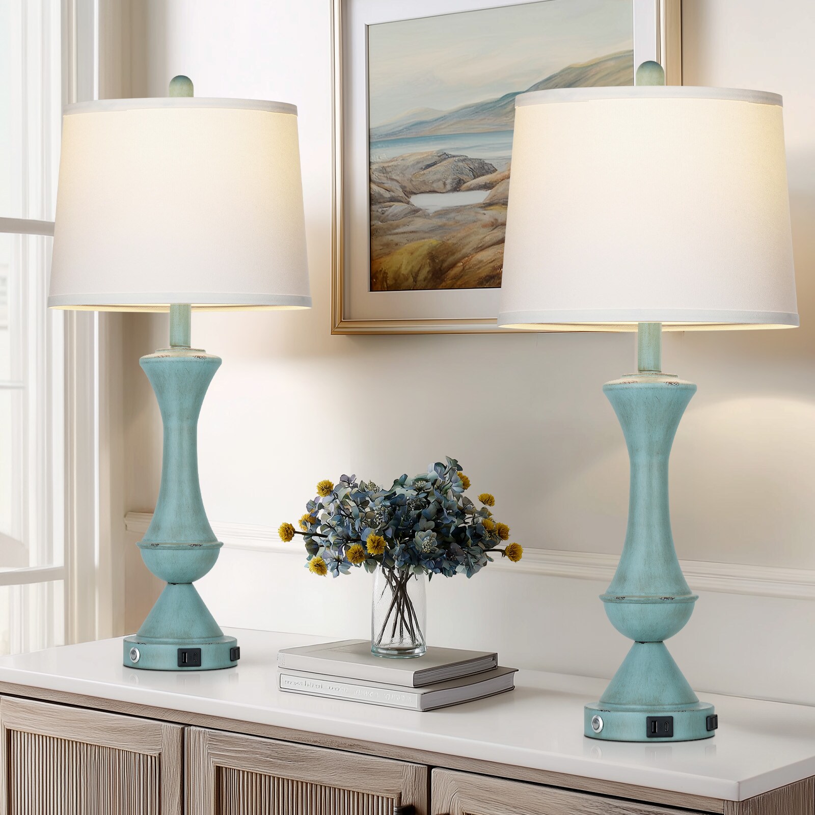 UrFurnishings TD-852 Table-Lamps - View #6