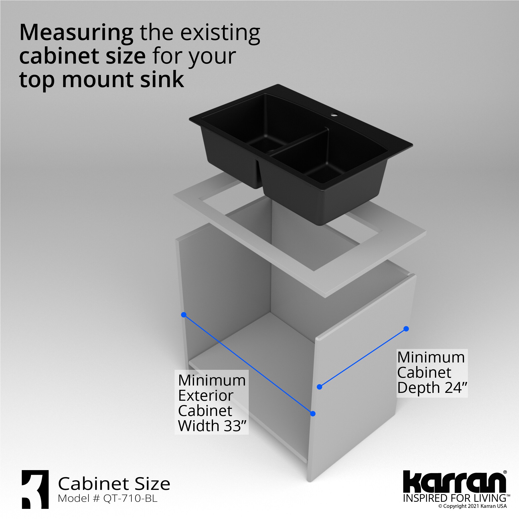 Karran QT-710-BL-PK1 Kitchen-Sinks - View #12