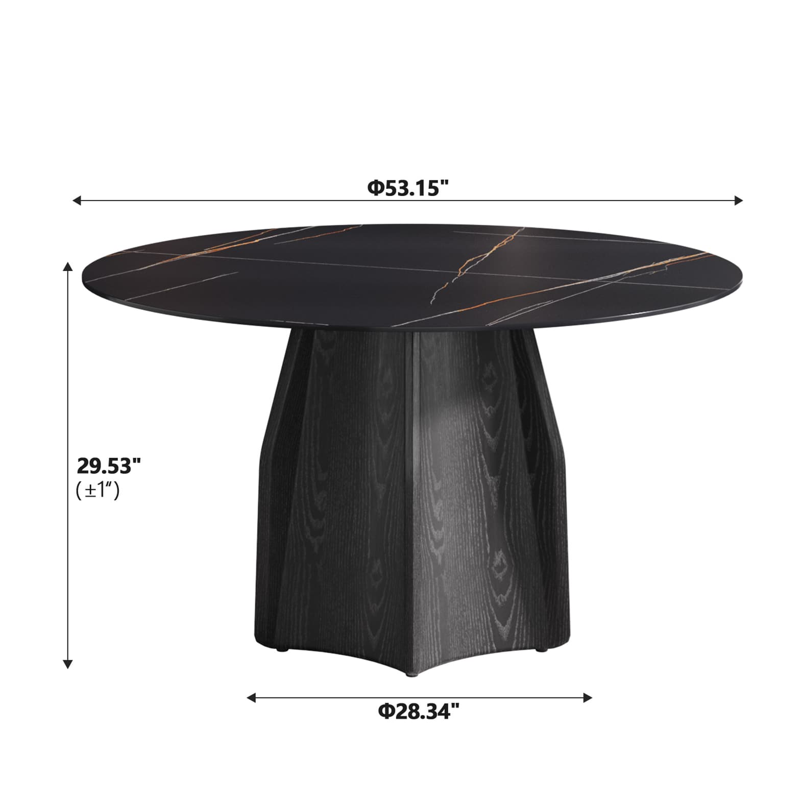 BuotiqHom DH-AT-135B-7B Dining-Tables - View #3