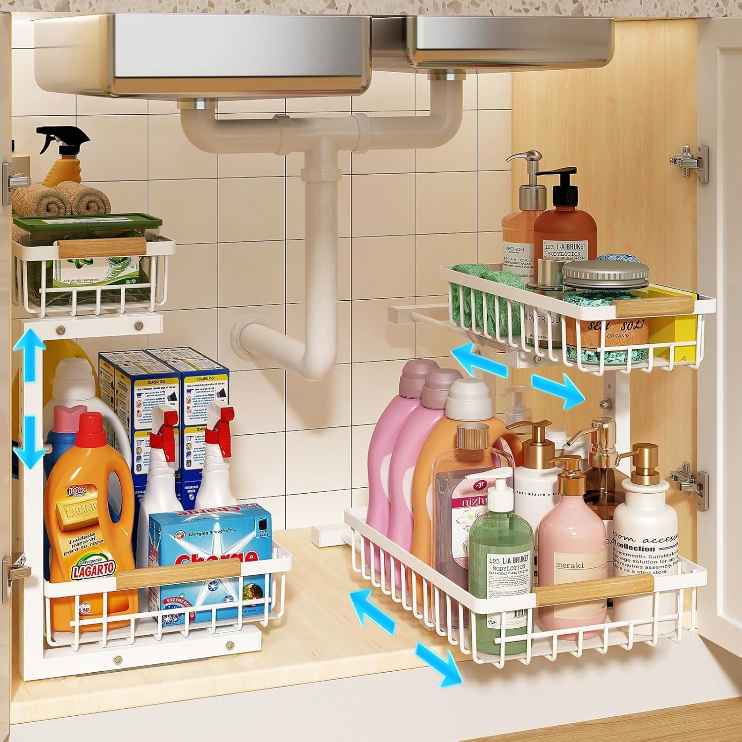 Garvee YXY-LO-PHO-0XUIL8TQ Pull-Out-Cabinet-Baskets - View #5