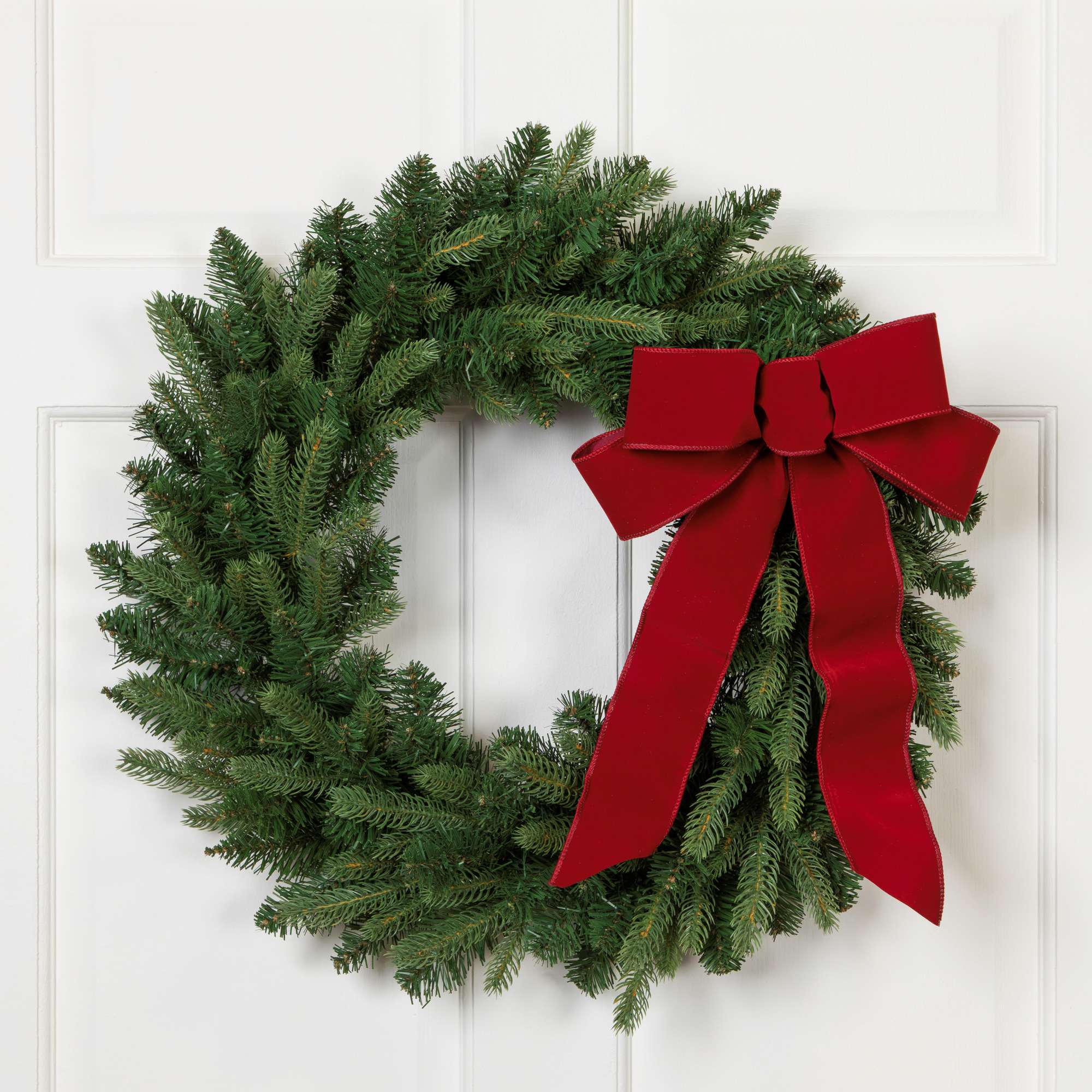 Northlight Washington Frasier Fir Christmas Wreath - Thumbnail 2