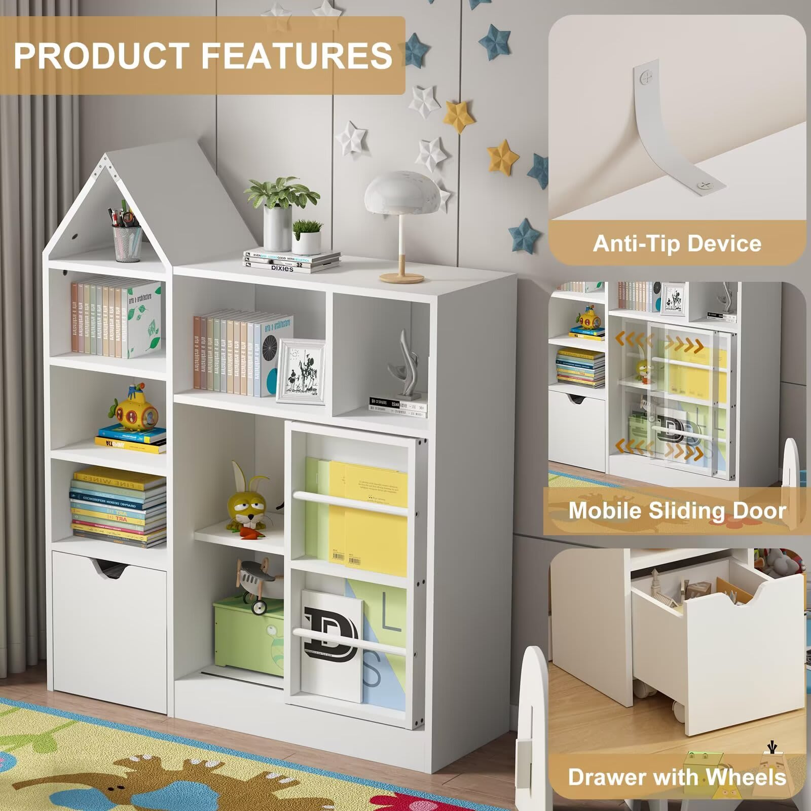 Qeetex JXNAG-PHO-14O1Z8K8 bookcases - View #4