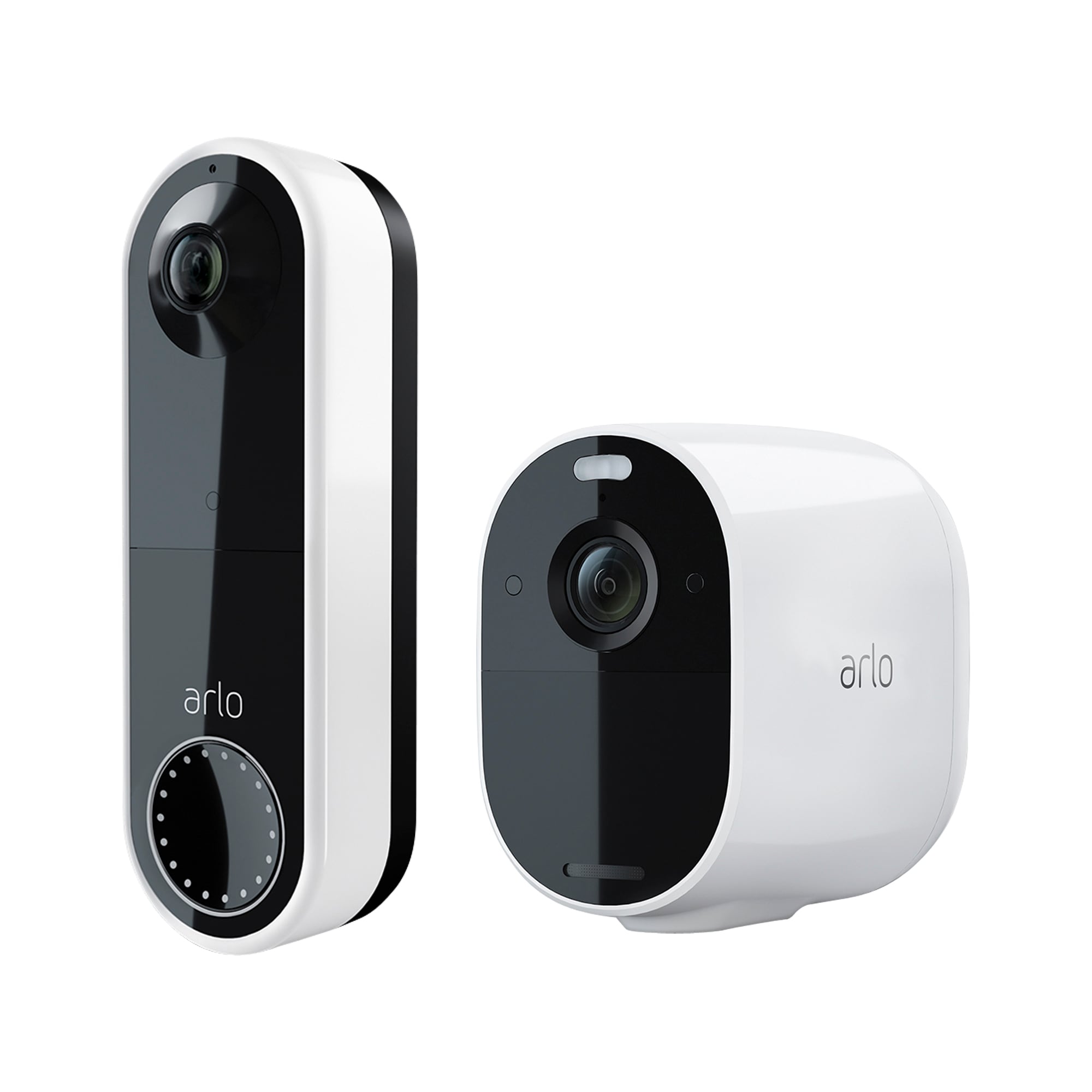 Arlo Essential Spotlight Camera - 3 Pack - Wireless Security, 1080p Video,  Color Night Vision, 2 Way Audio, Wire-Free, Direct to WiFi No Hub Needed