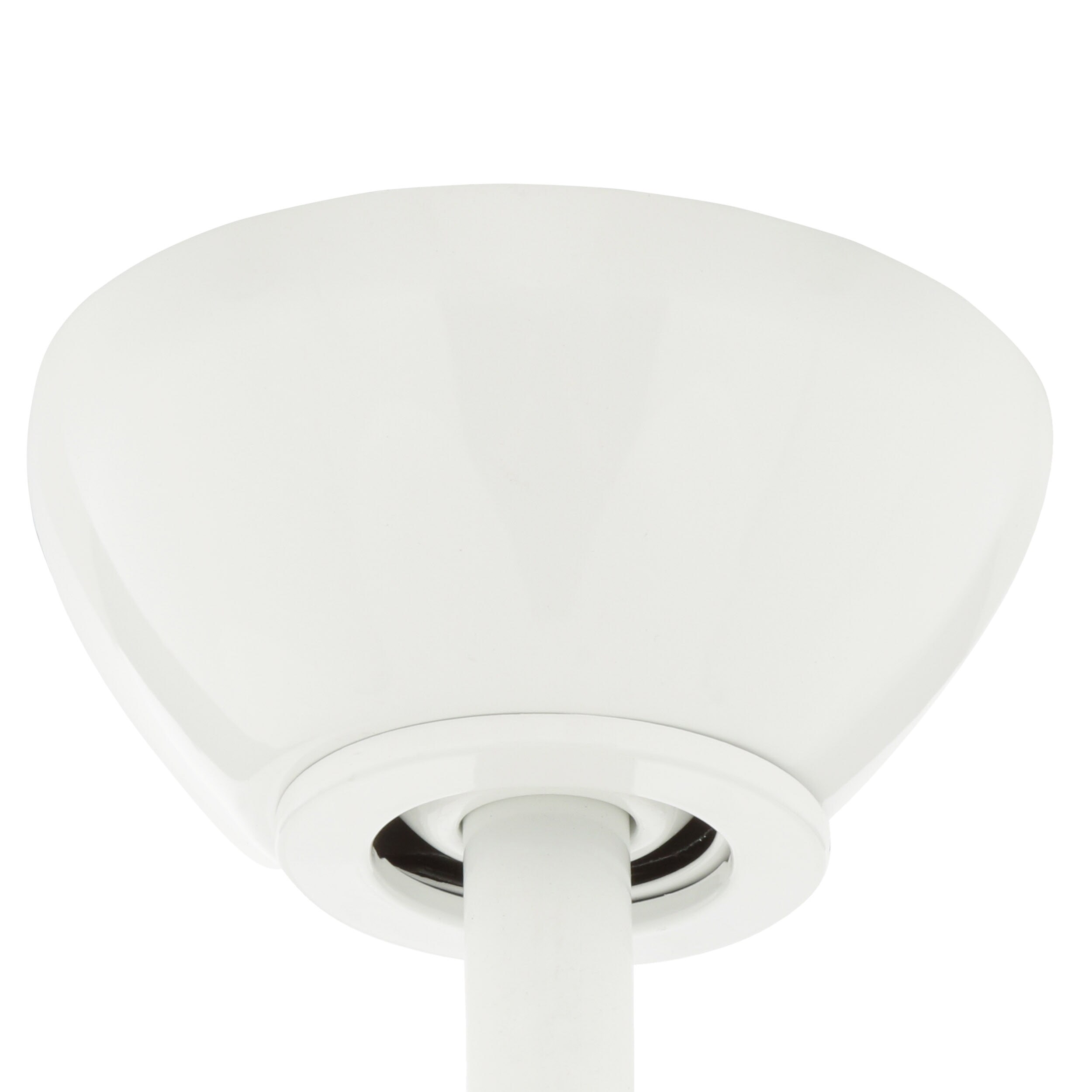 Cruise Tropical Palm 52" White Outdoor Ceiling Fan with Grain Blades